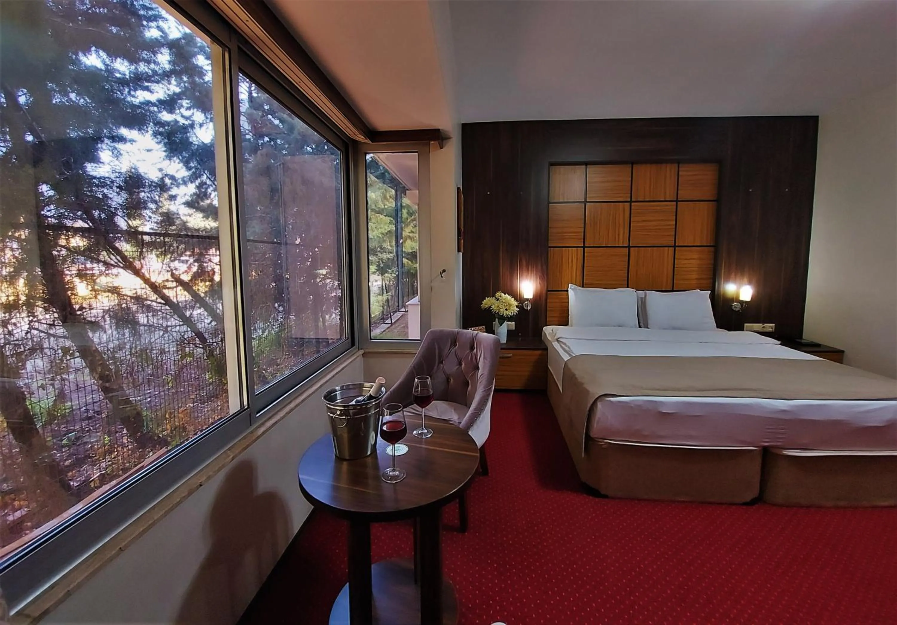 Bed in Çetinel Otel