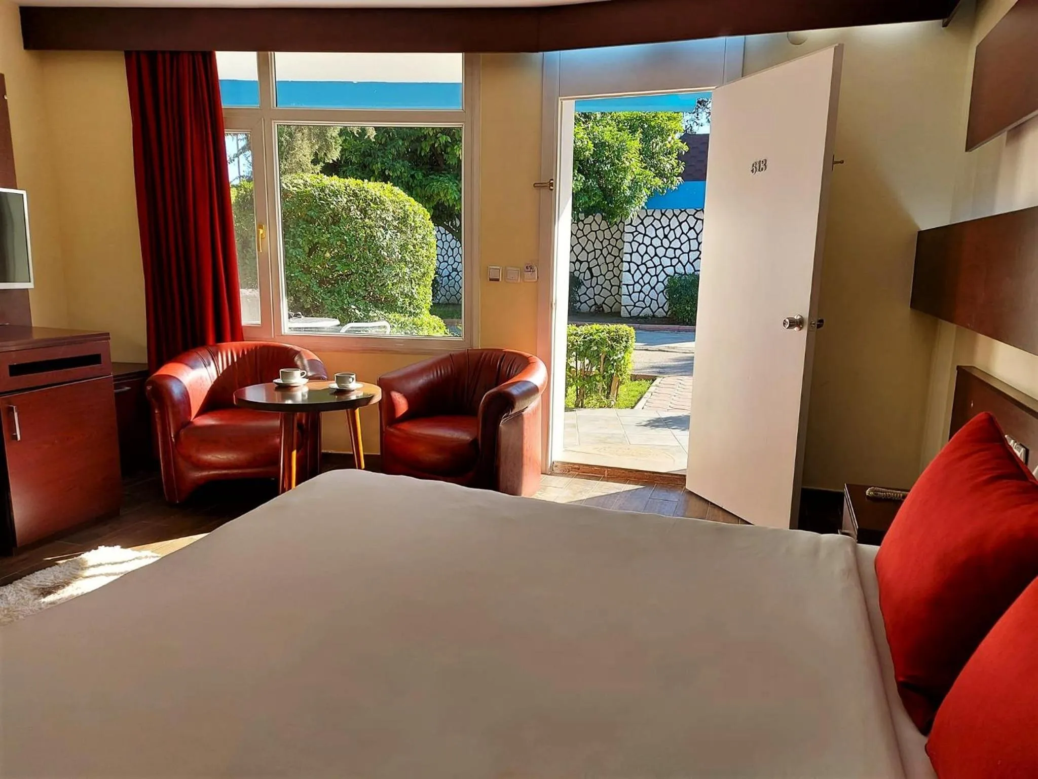 Bed in Çetinel Otel