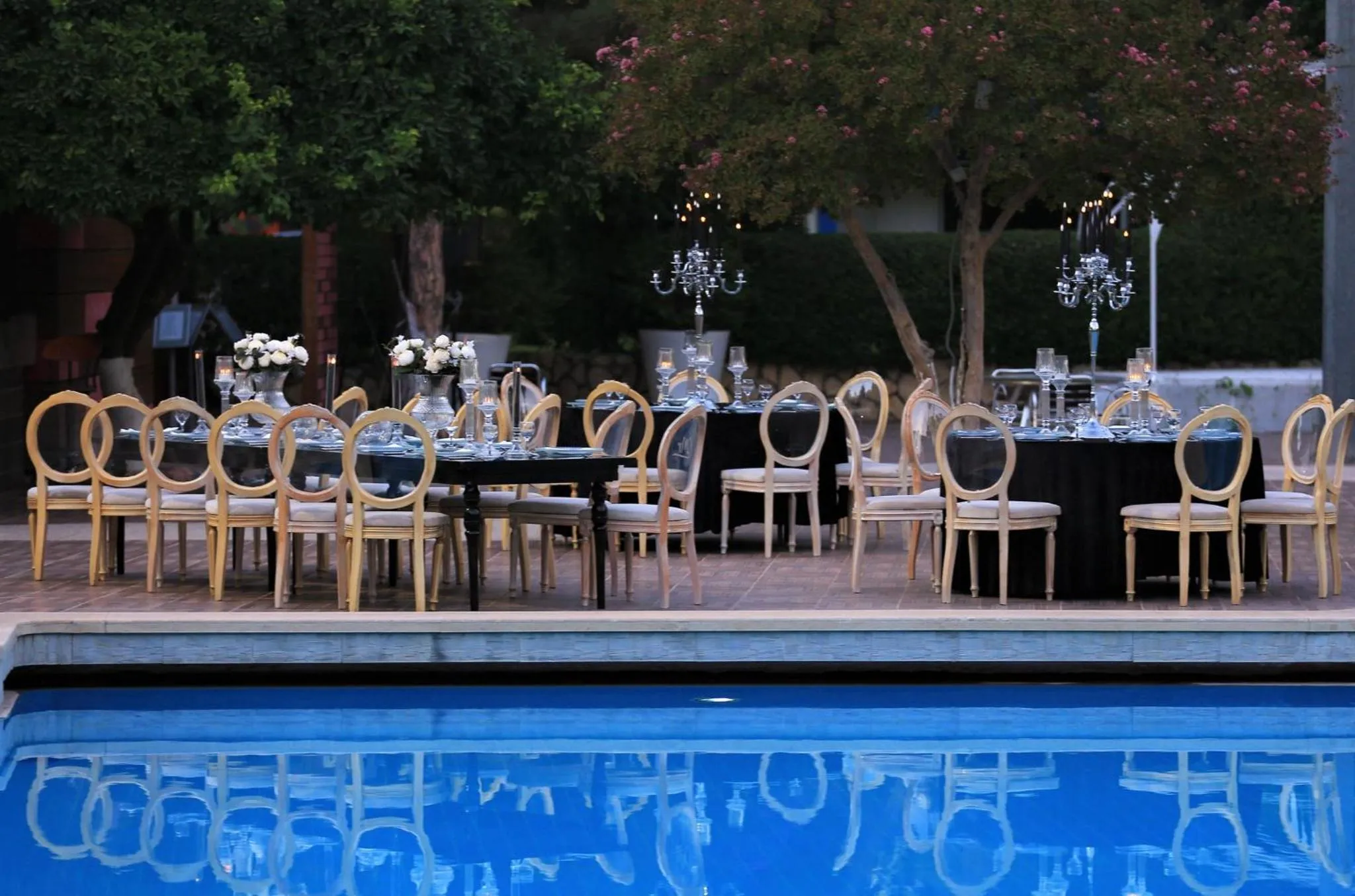 Pool view in Çetinel Otel