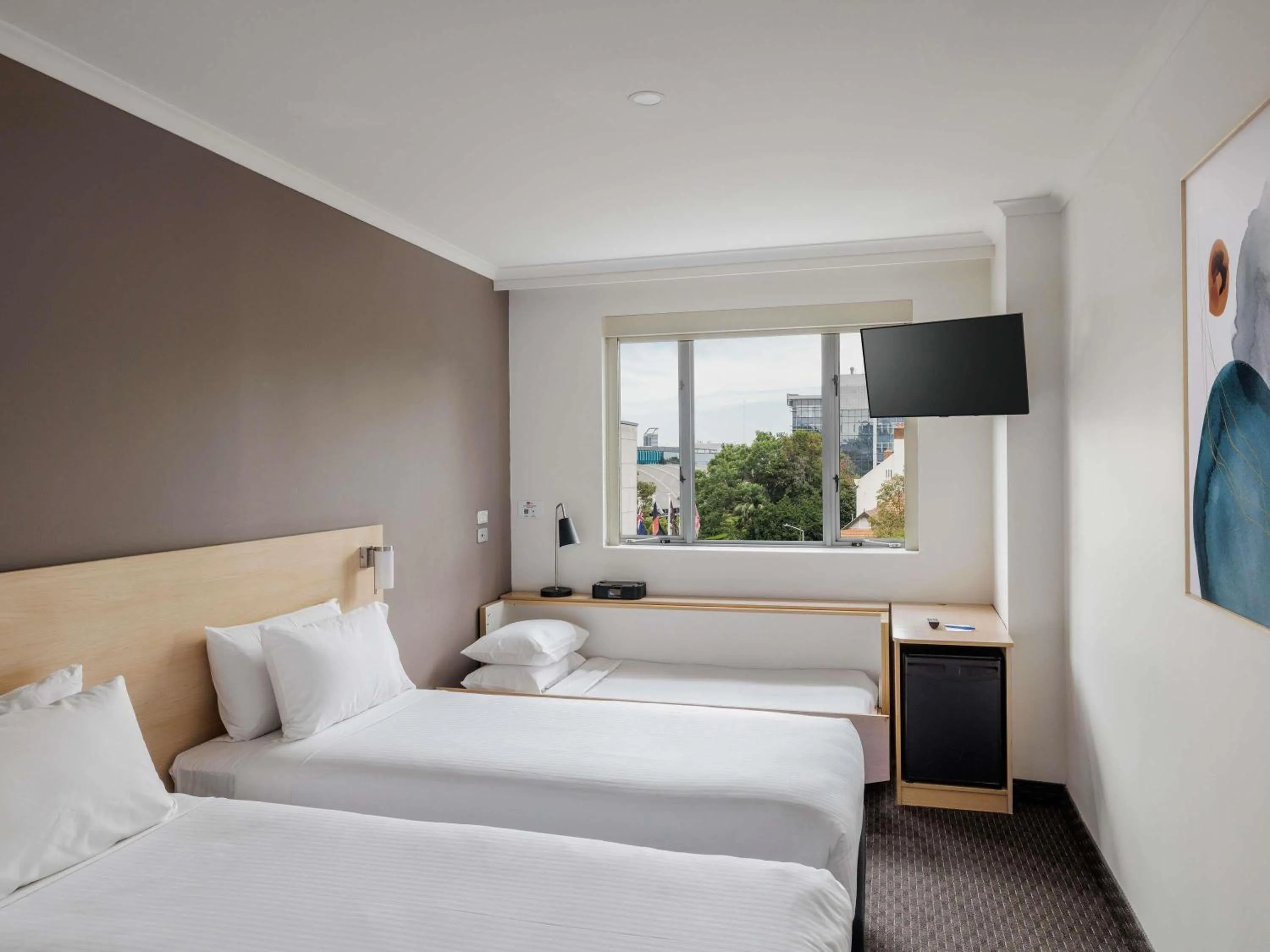 Bedroom, Bed in ibis Sydney Olympic Park