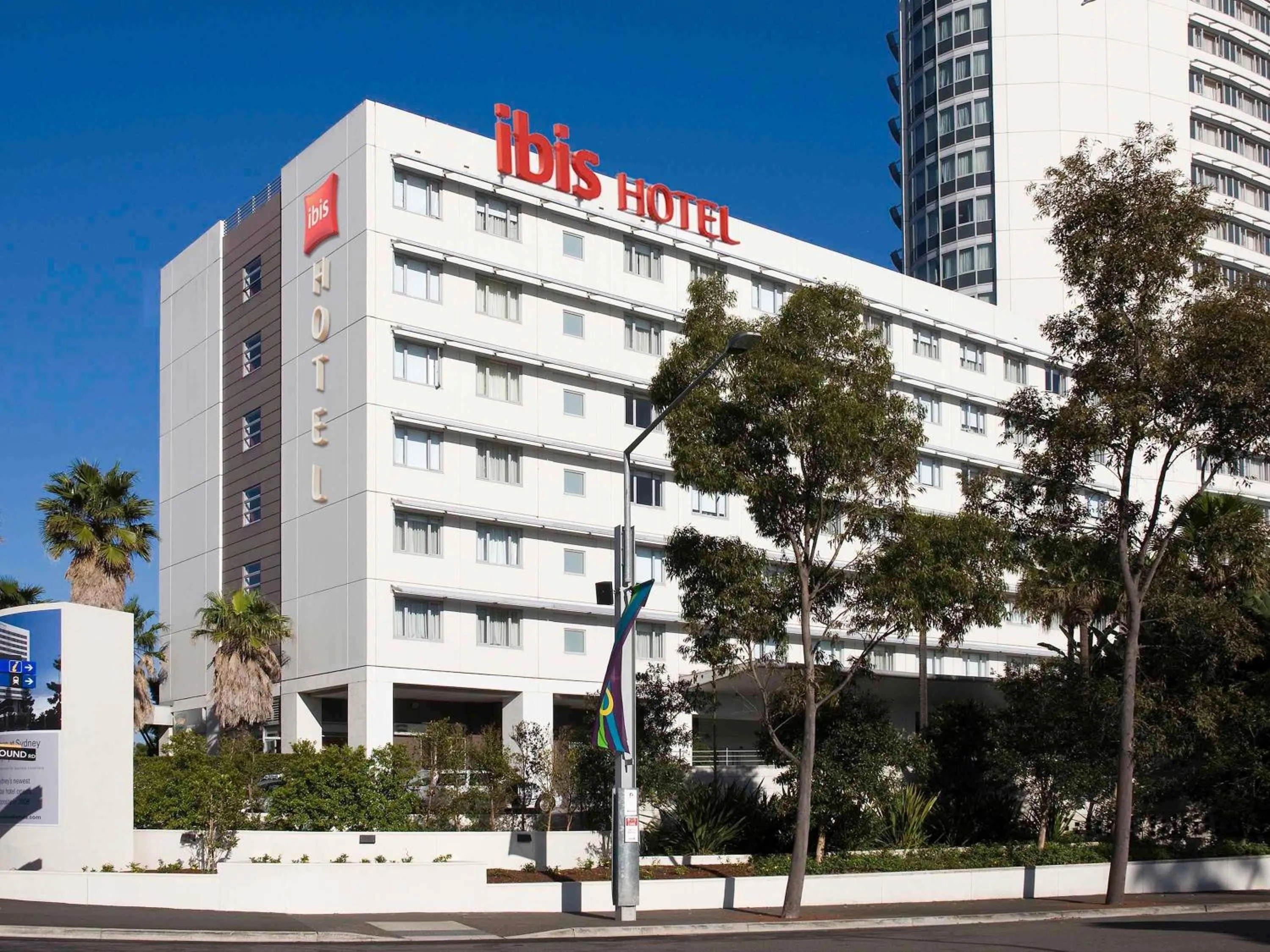 Property building in ibis Sydney Olympic Park