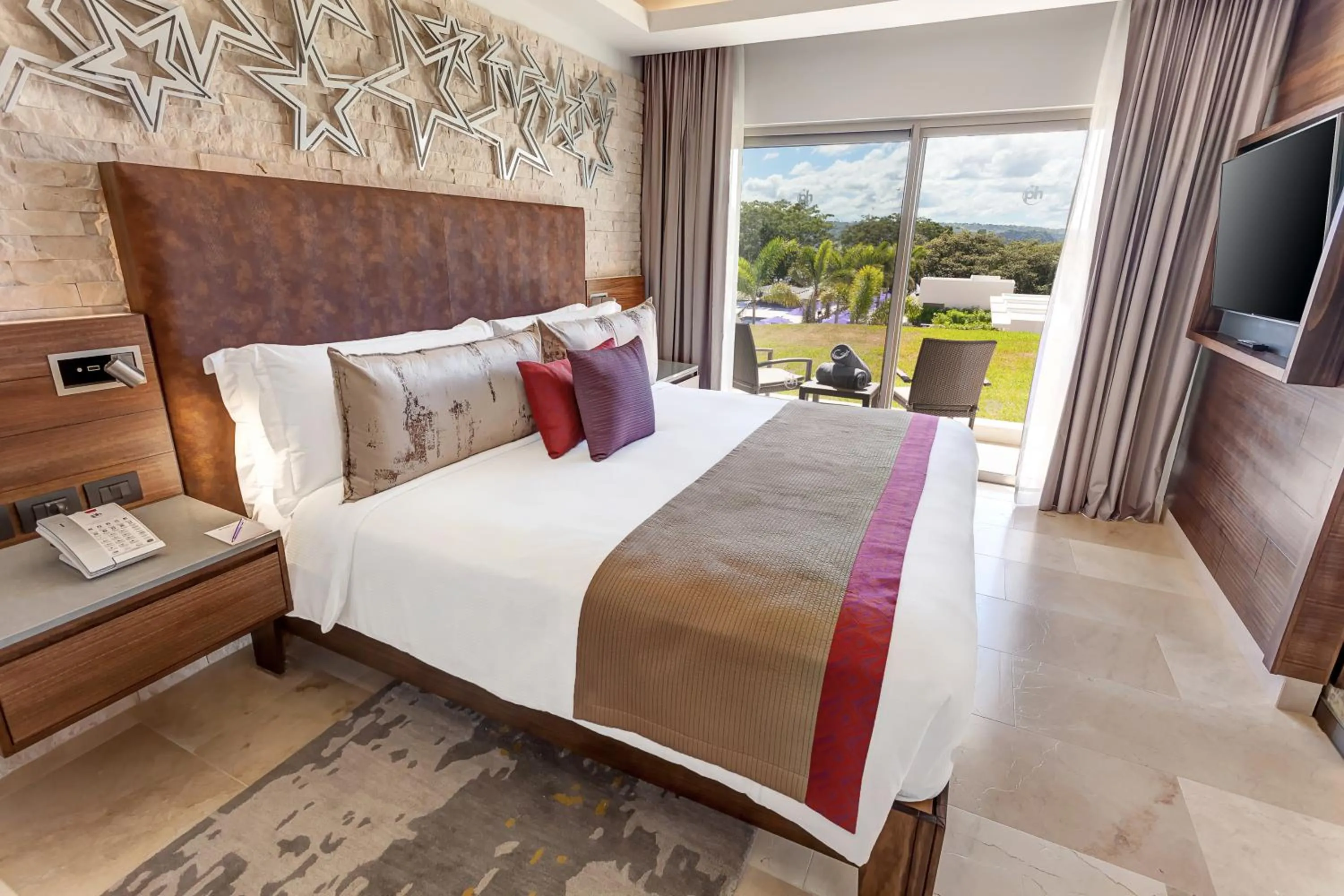 Bedroom, Bed in Planet Hollywood Costa Rica by Royalton, An Autograph Collection All-Inclusive Resort
