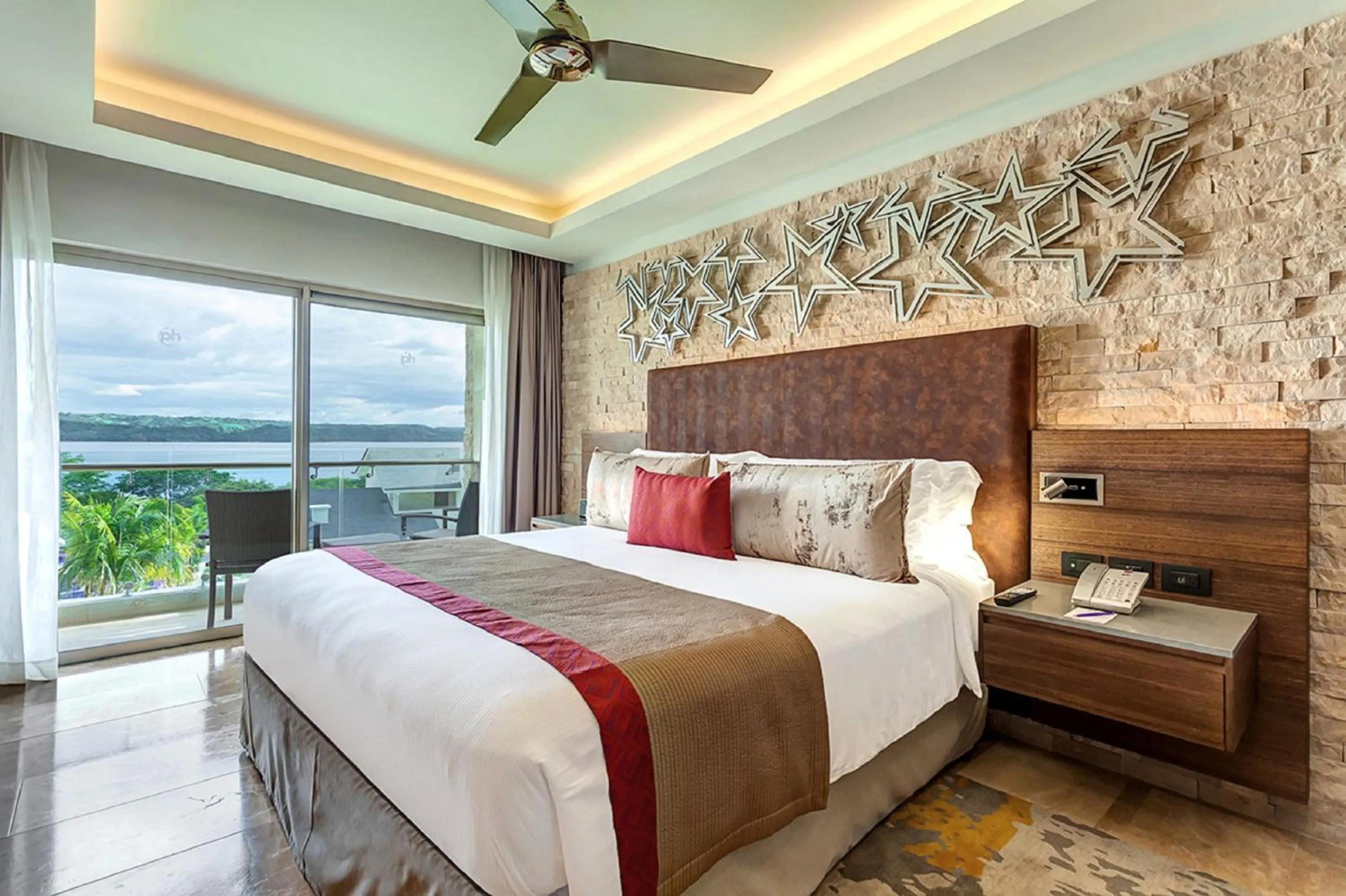 Bedroom, Bed in Planet Hollywood Costa Rica by Royalton, An Autograph Collection All-Inclusive Resort