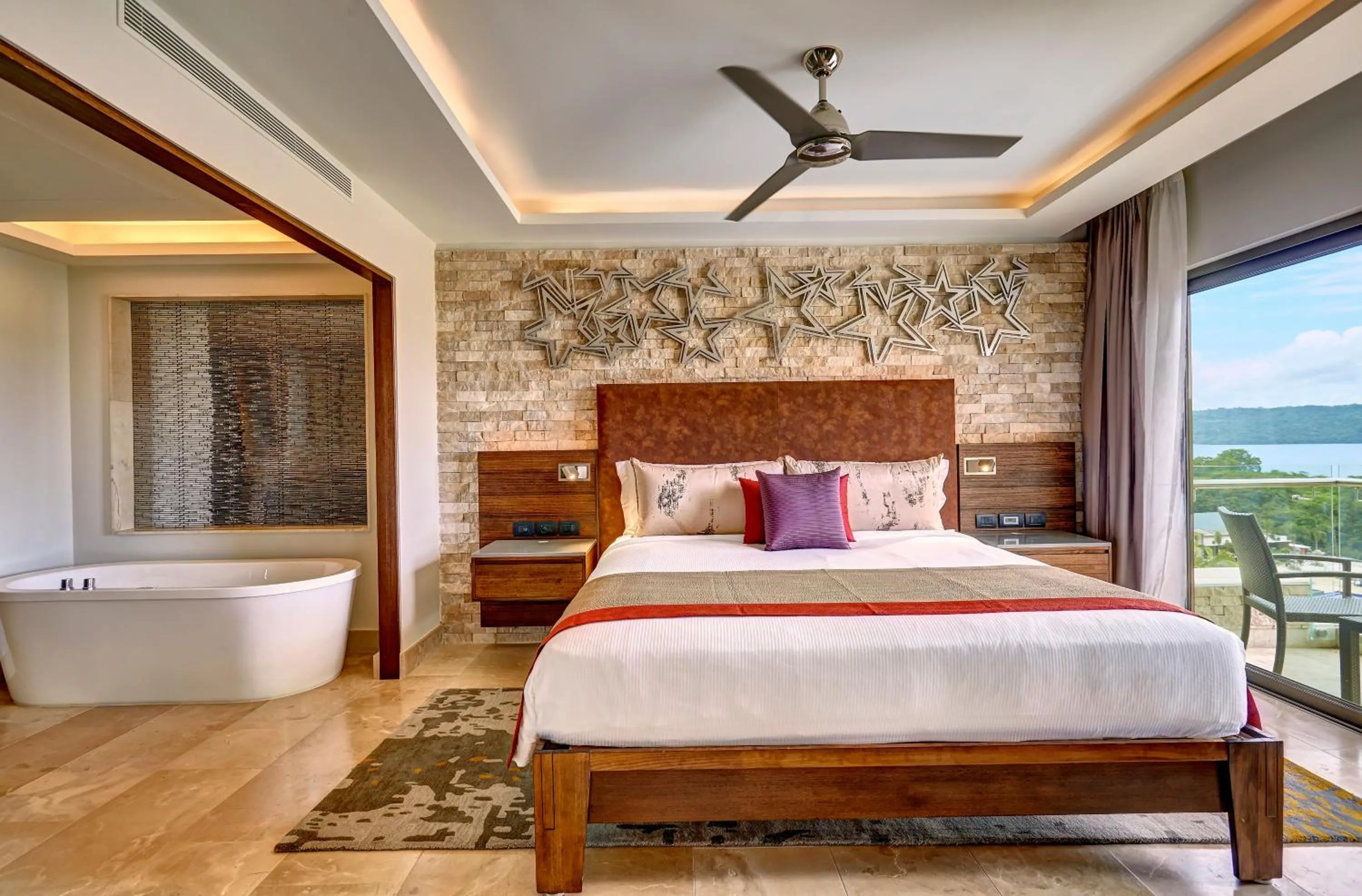 Bedroom, Bed in Planet Hollywood Costa Rica by Royalton, An Autograph Collection All-Inclusive Resort
