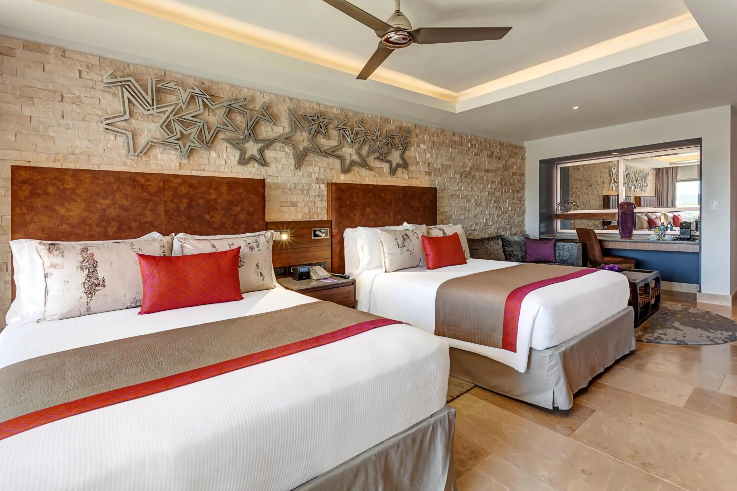 Bedroom, Bed in Planet Hollywood Costa Rica by Royalton, An Autograph Collection All-Inclusive Resort