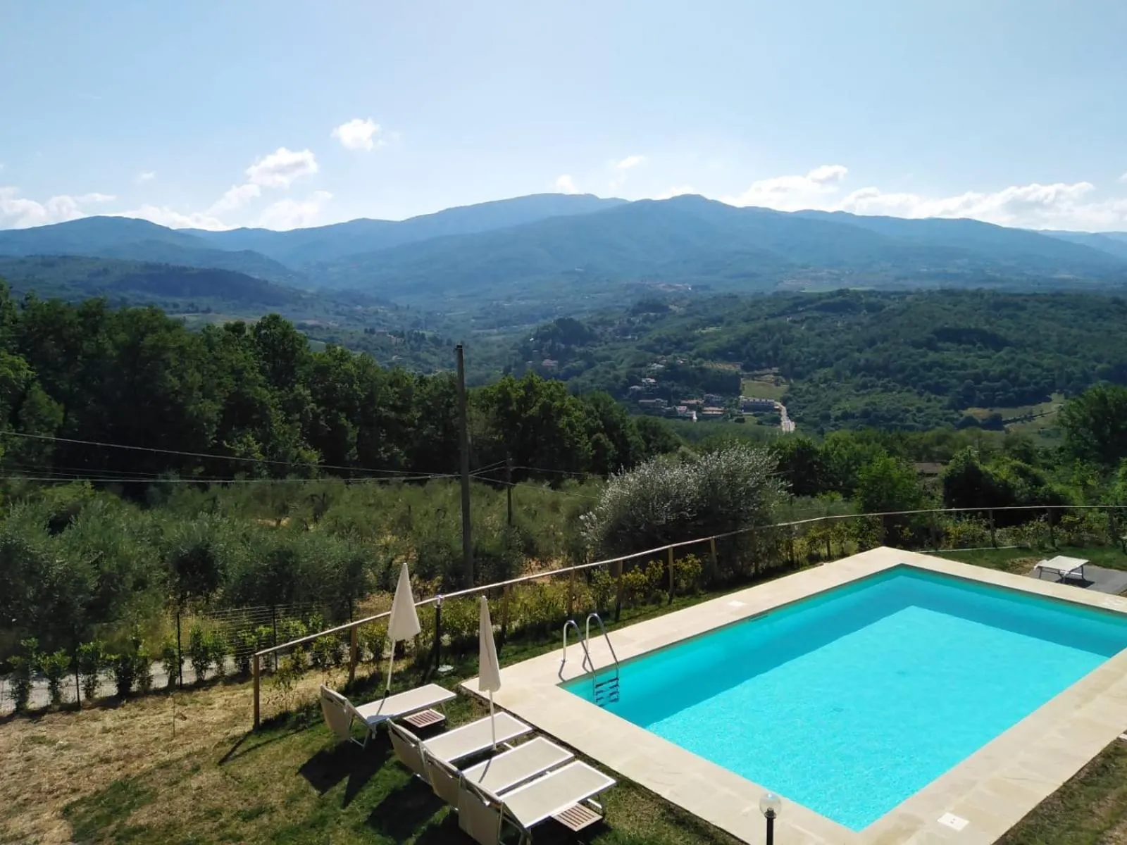 Mountain view in Villa Francesca