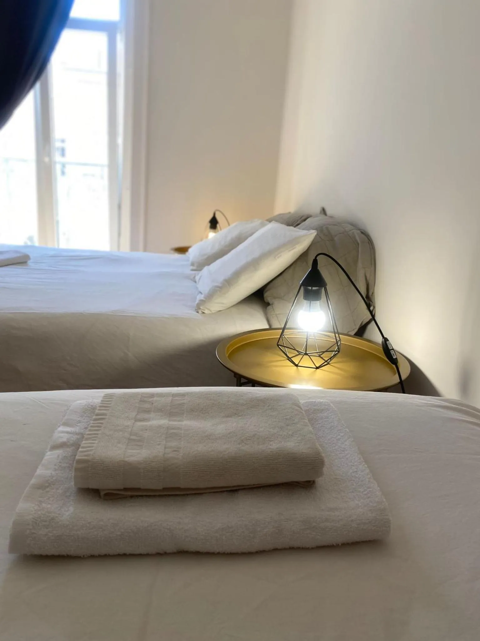 Bed in Happy at Chiado