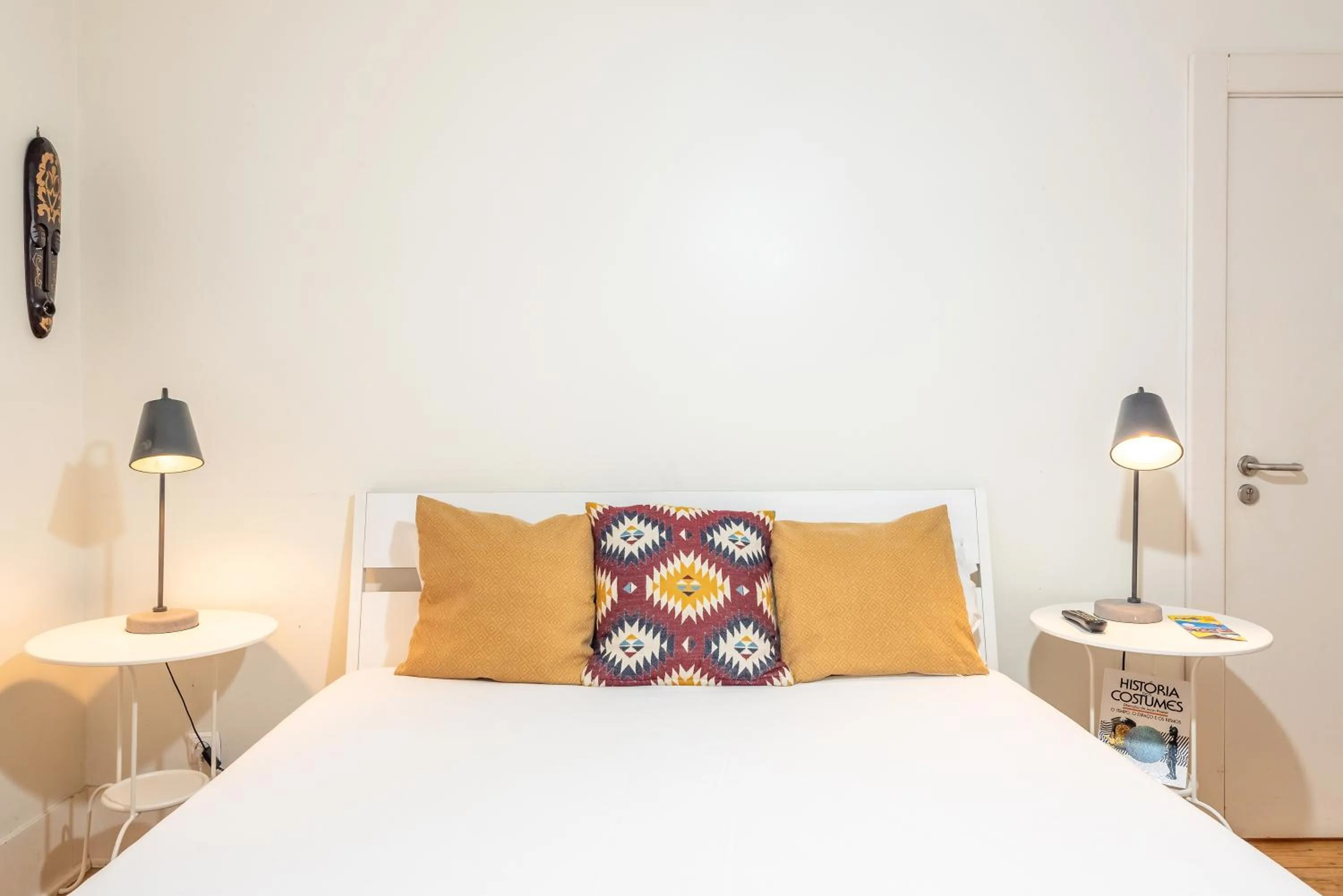 Bed in Happy at Chiado