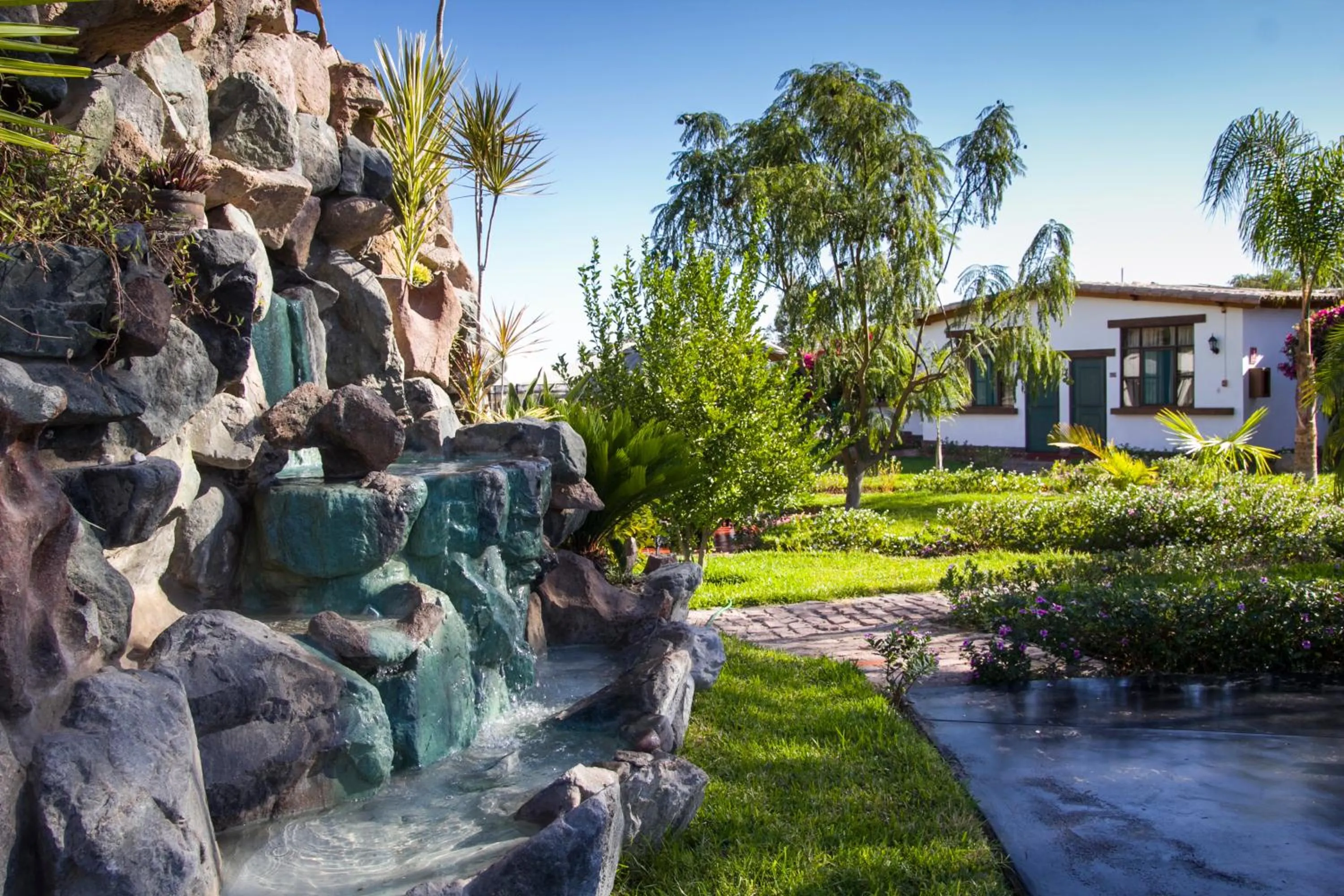 Natural landscape in Casa Hacienda Nasca Oasis