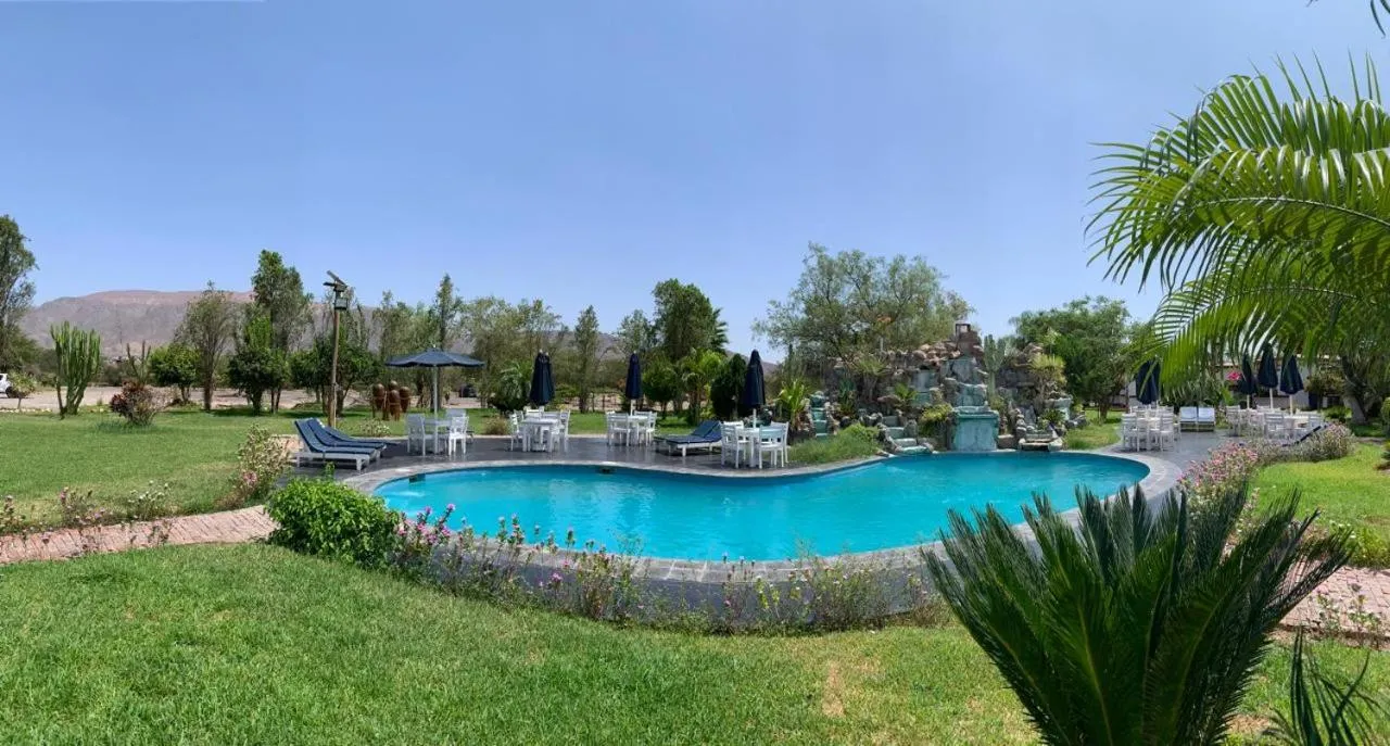 Swimming pool in Casa Hacienda Nasca Oasis