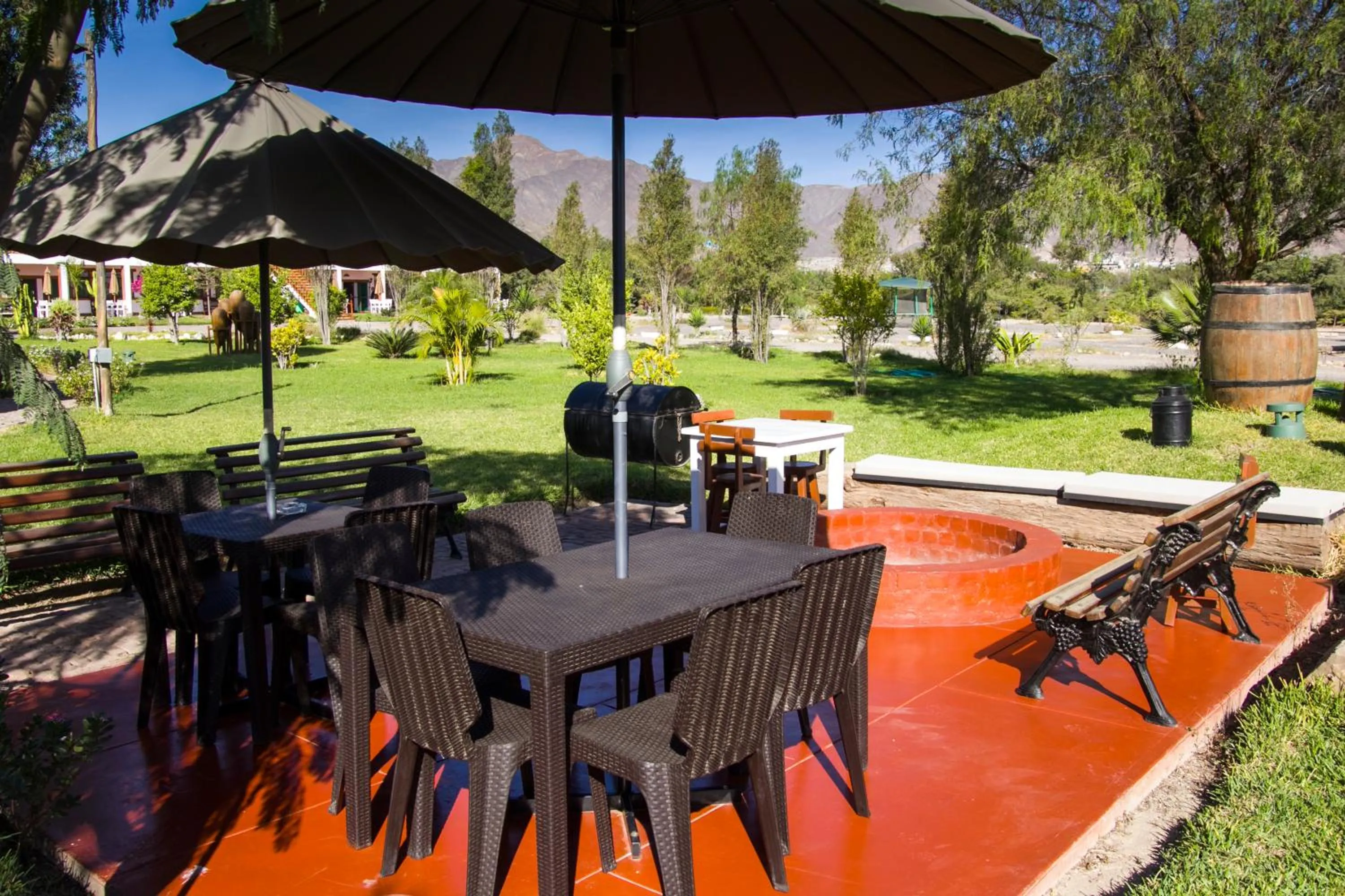Patio in Casa Hacienda Nasca Oasis