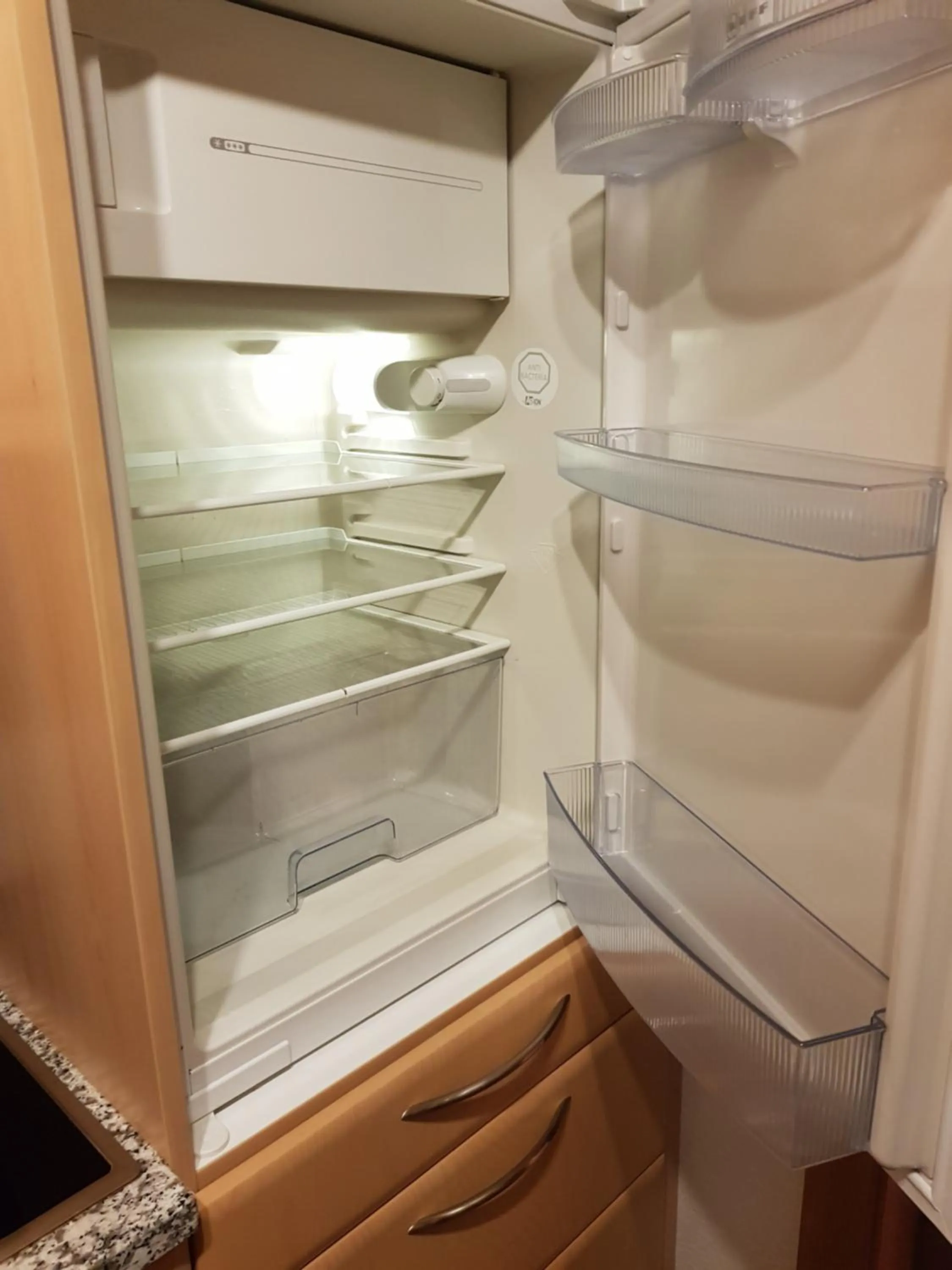 Kitchen or kitchenette in Appartmenthaus Birkenwald