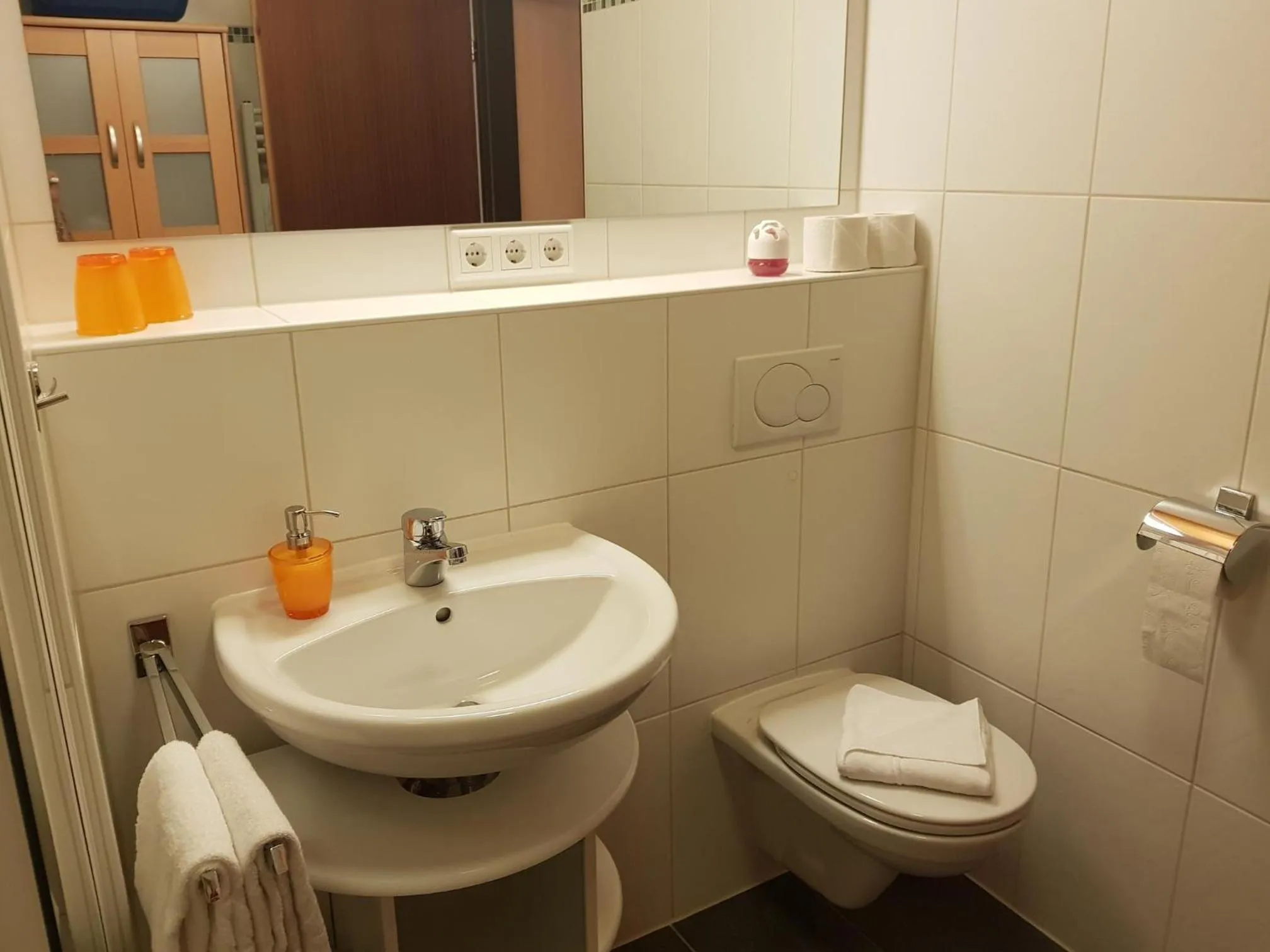 Shower in Appartmenthaus Birkenwald