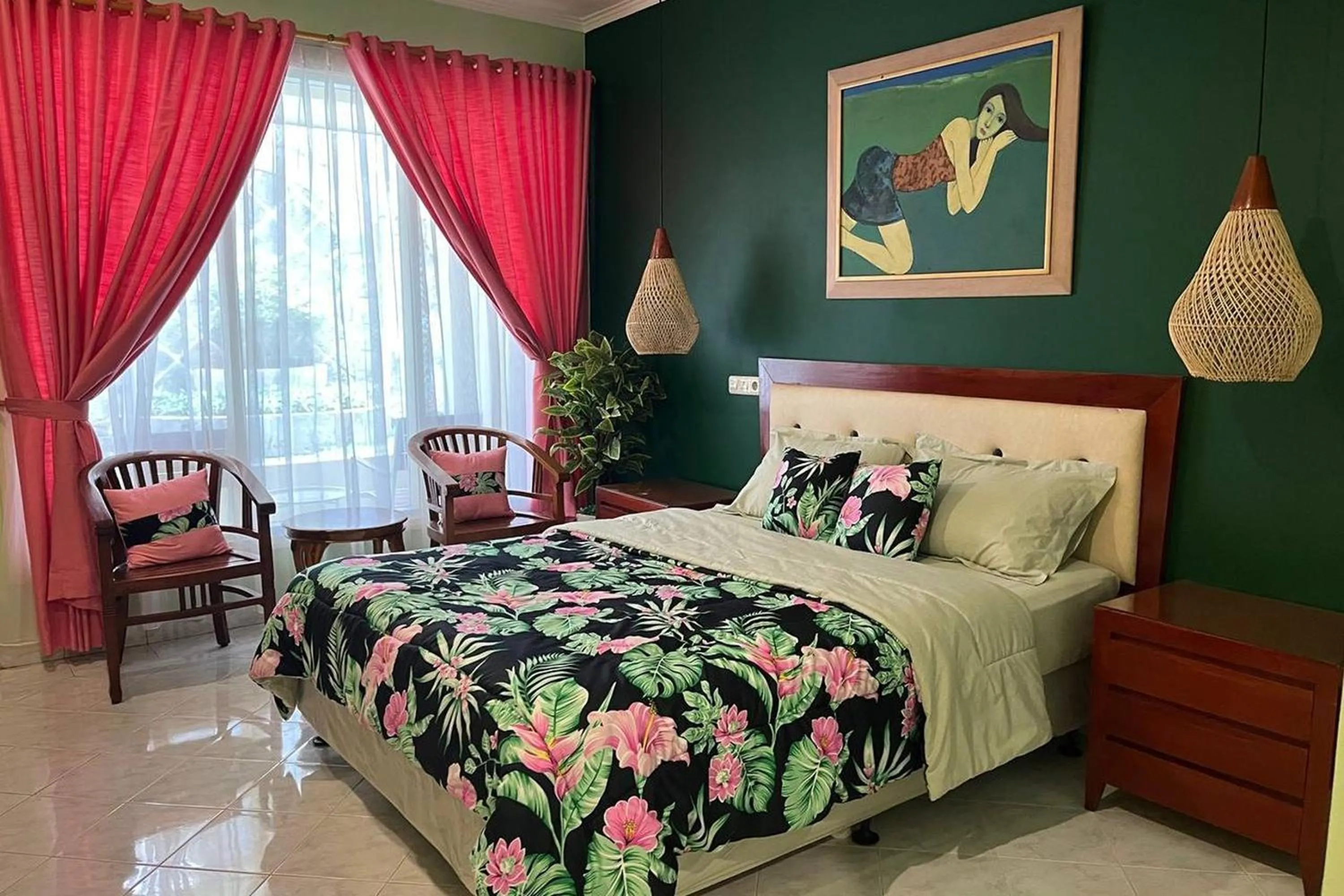 Bedroom, Bed in Puri Sawo Manila