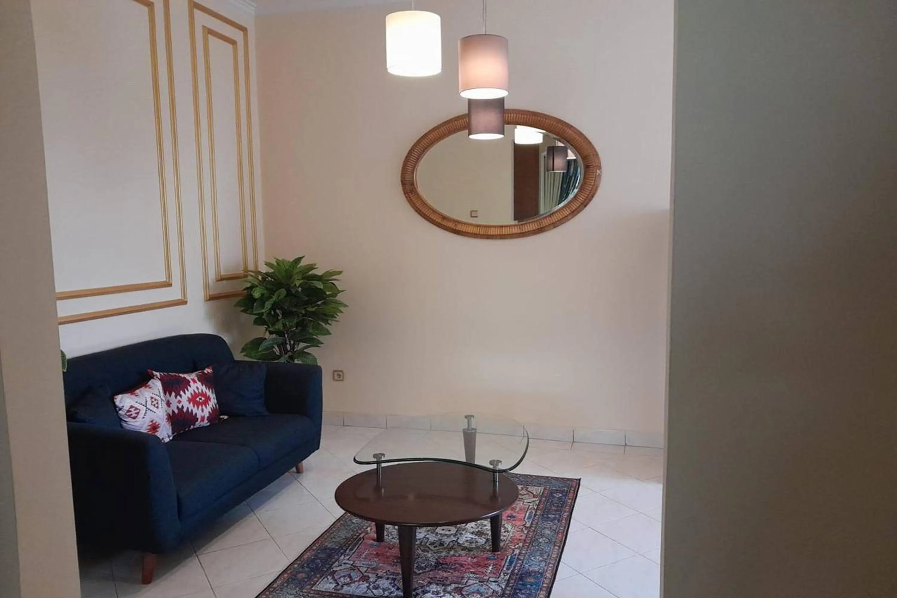 Seating area in Puri Sawo Manila