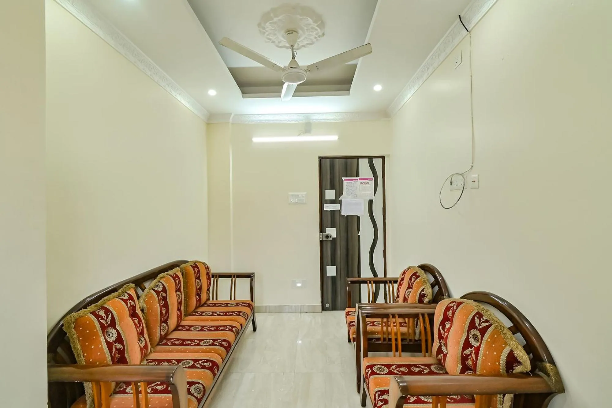 Seating Area in FabHotel Good Luck Residency