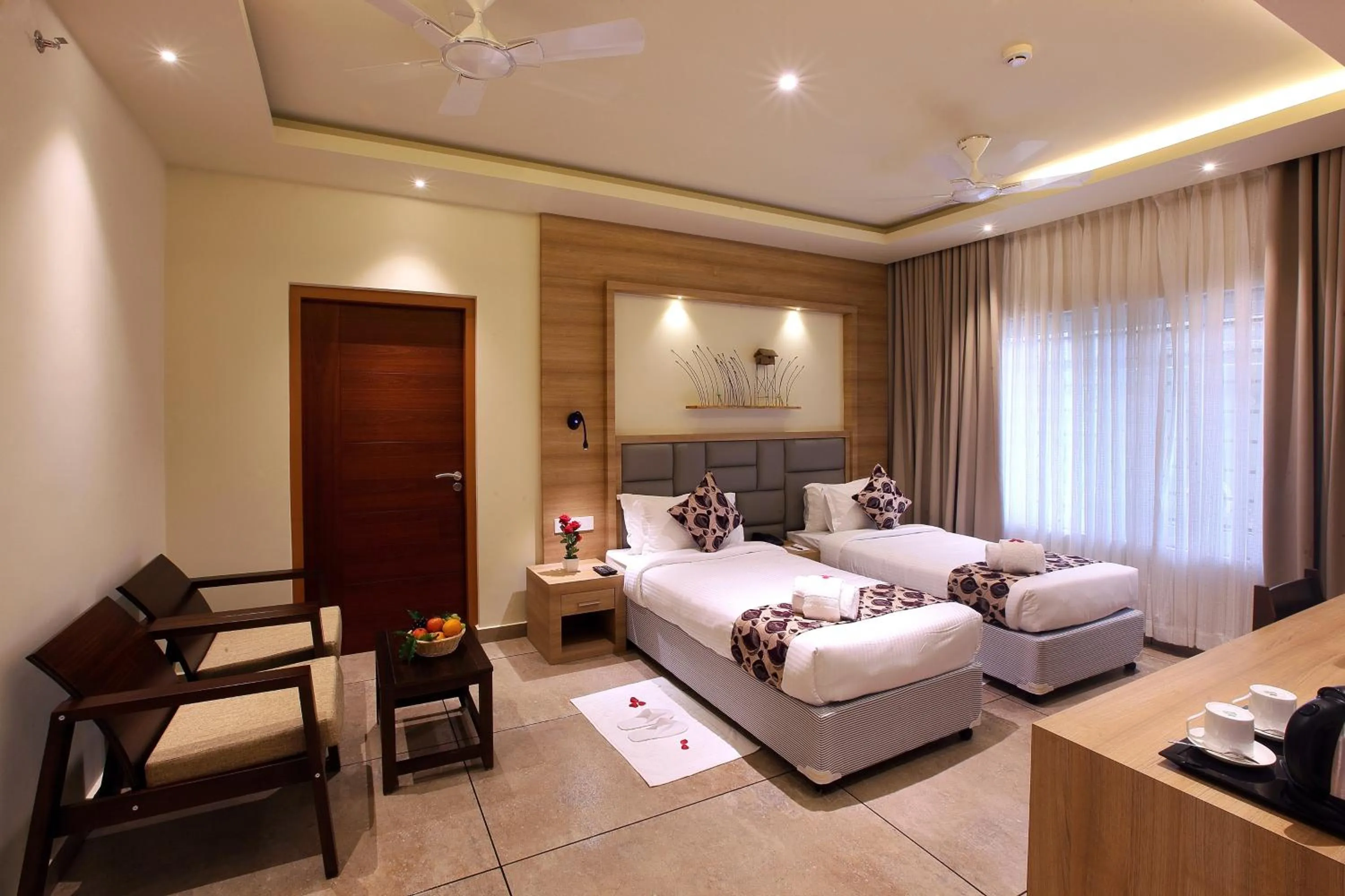 Bedroom, Bed in Woodnote Thekkady