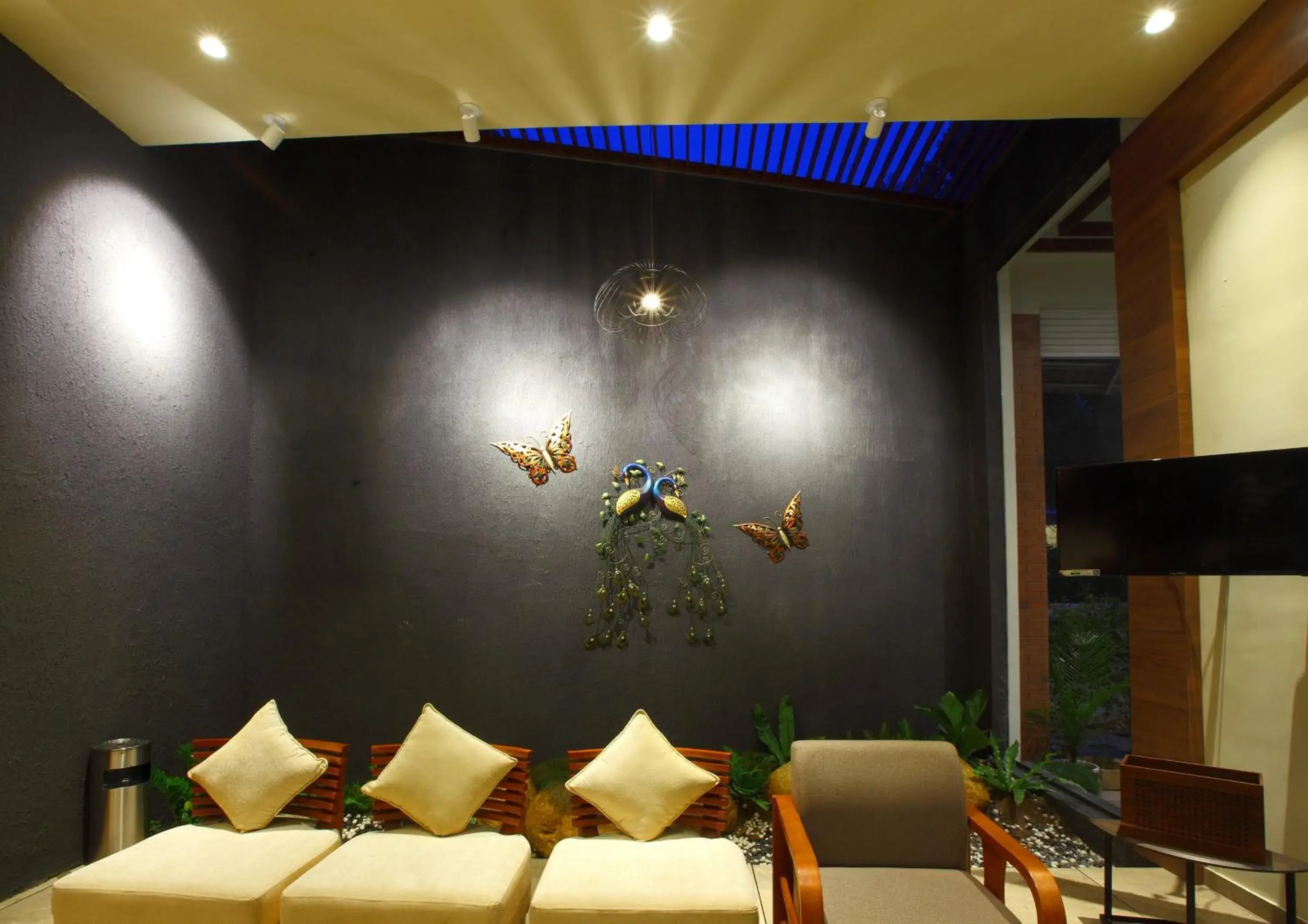 Lobby or reception in Woodnote Thekkady Lobby or reception in Woodnote Thekkady