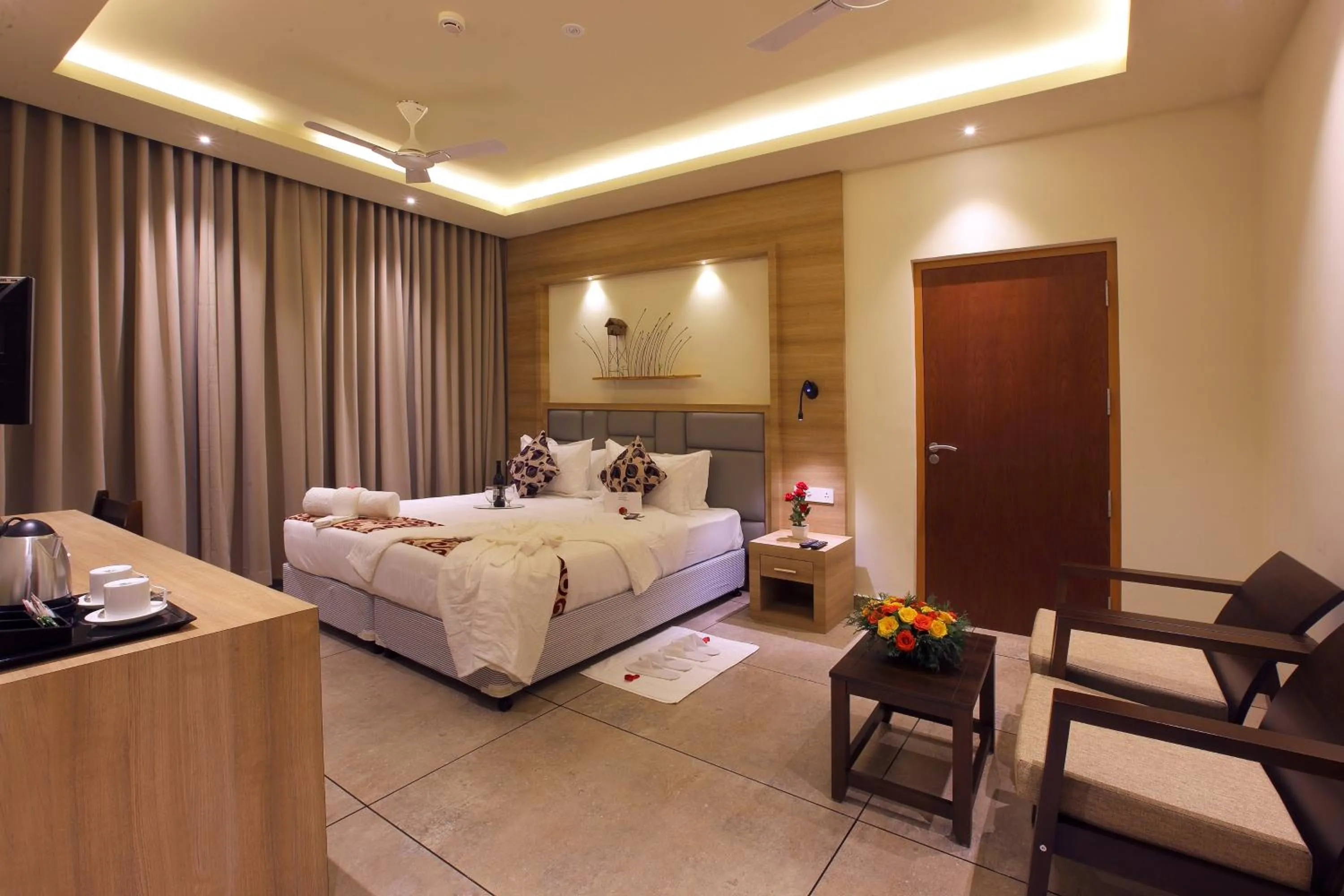 Bedroom, Bed in Woodnote Thekkady