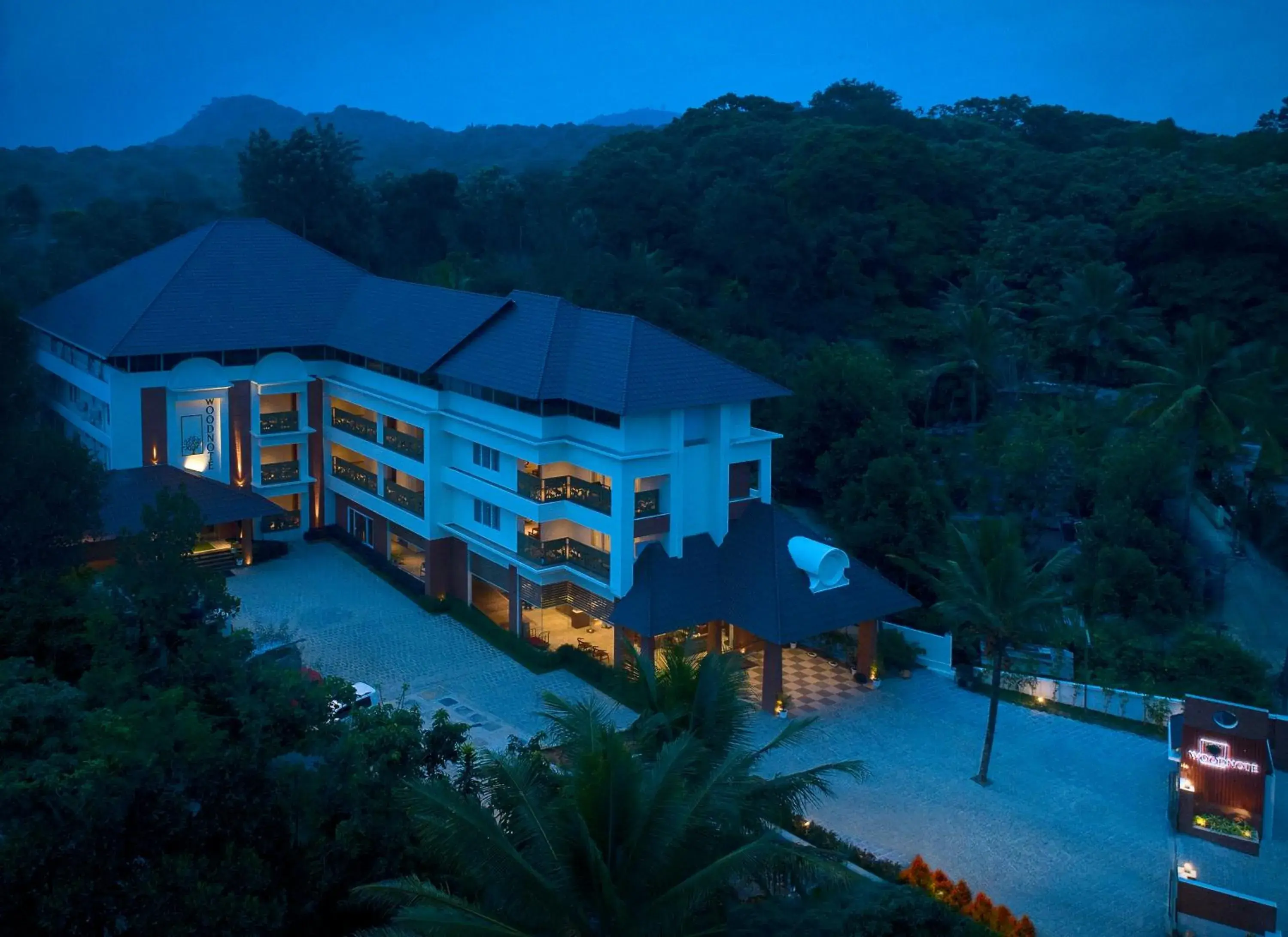 Bird's eye view in Woodnote Thekkady Bird's eye view in Woodnote Thekkady