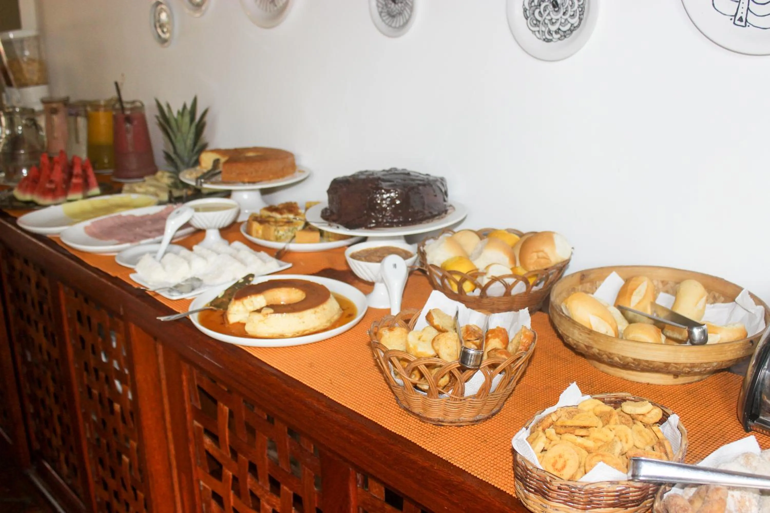 Food and drinks in Pousada Catamara