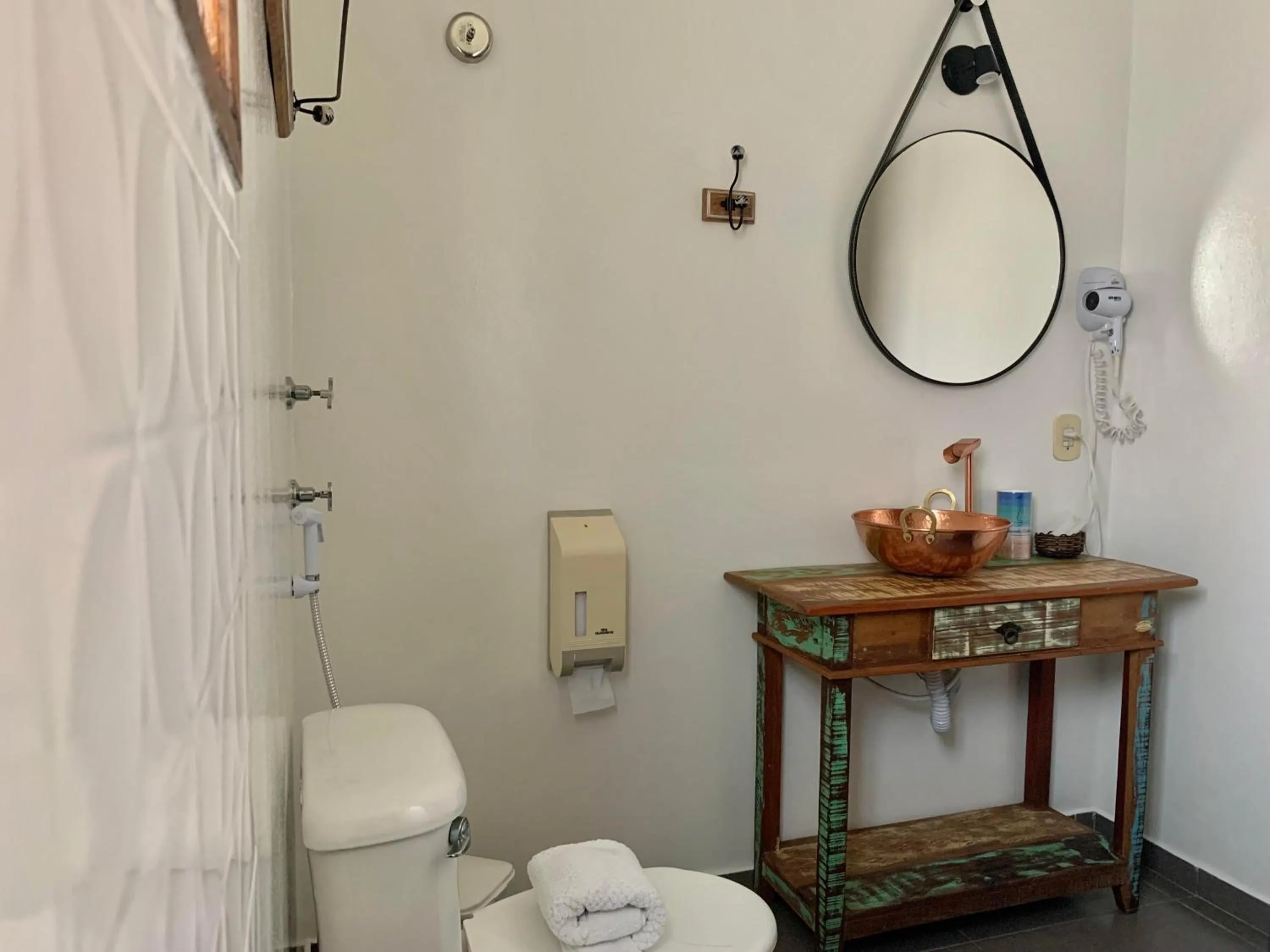 Bathroom in Pousada Catamara