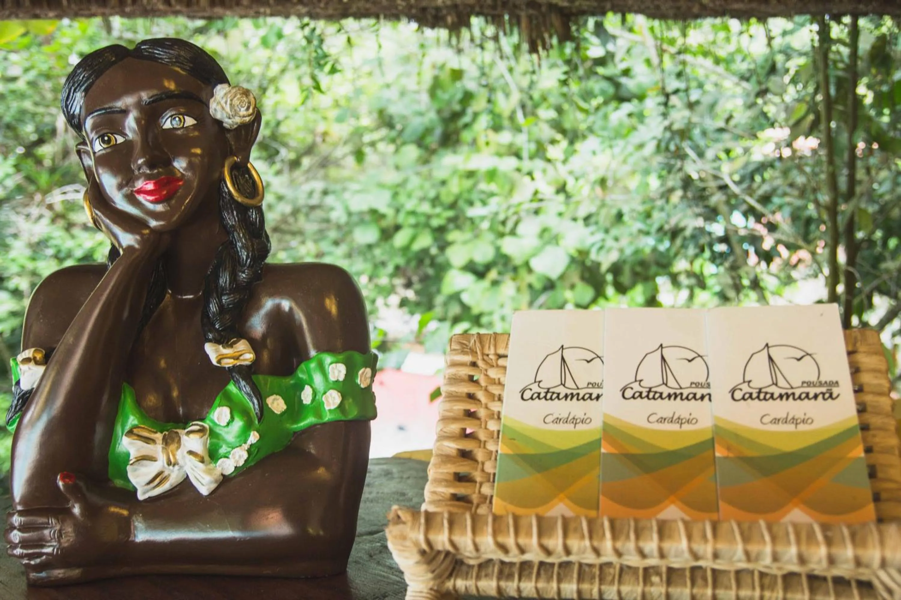 Decorative detail in Pousada Catamara