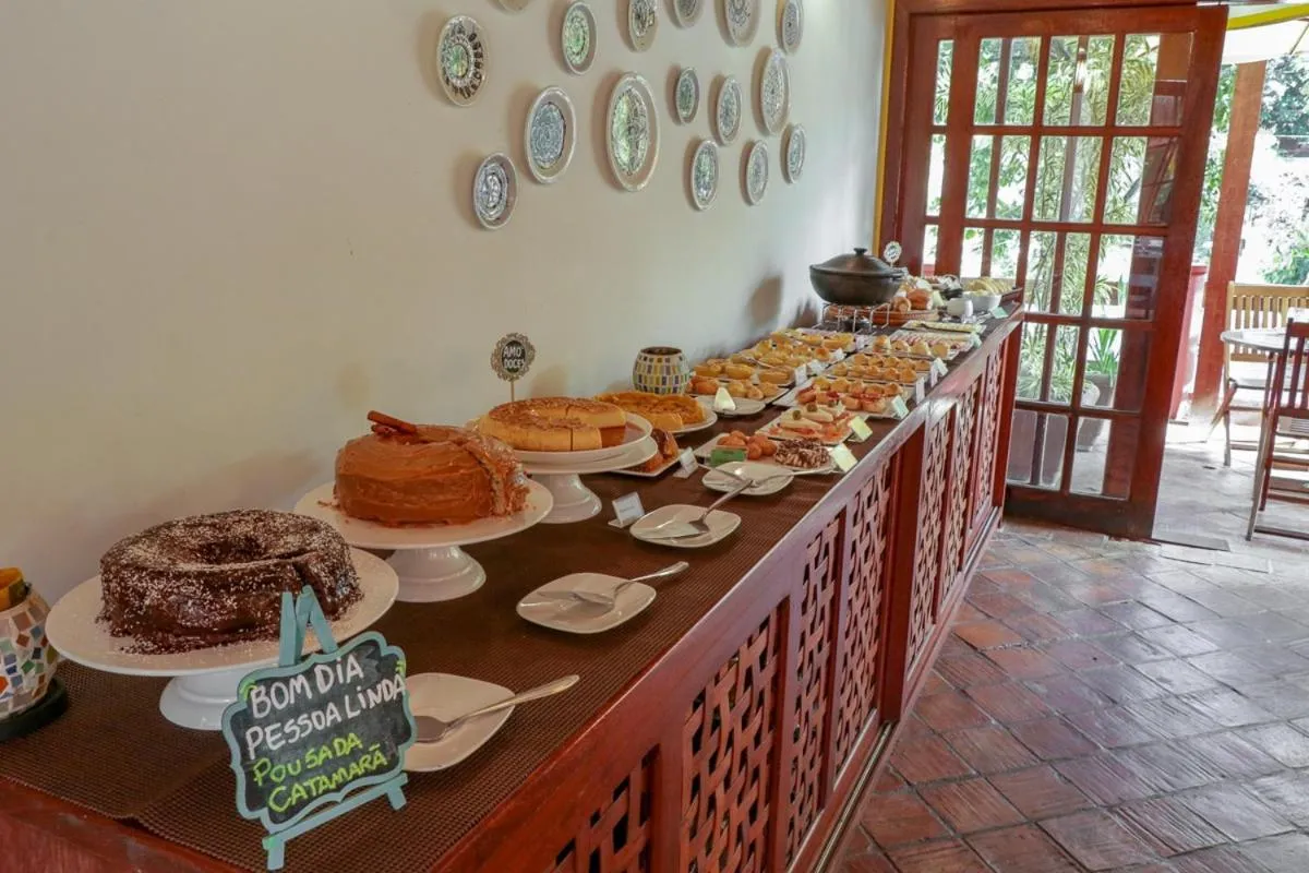 Food and drinks in Pousada Catamara