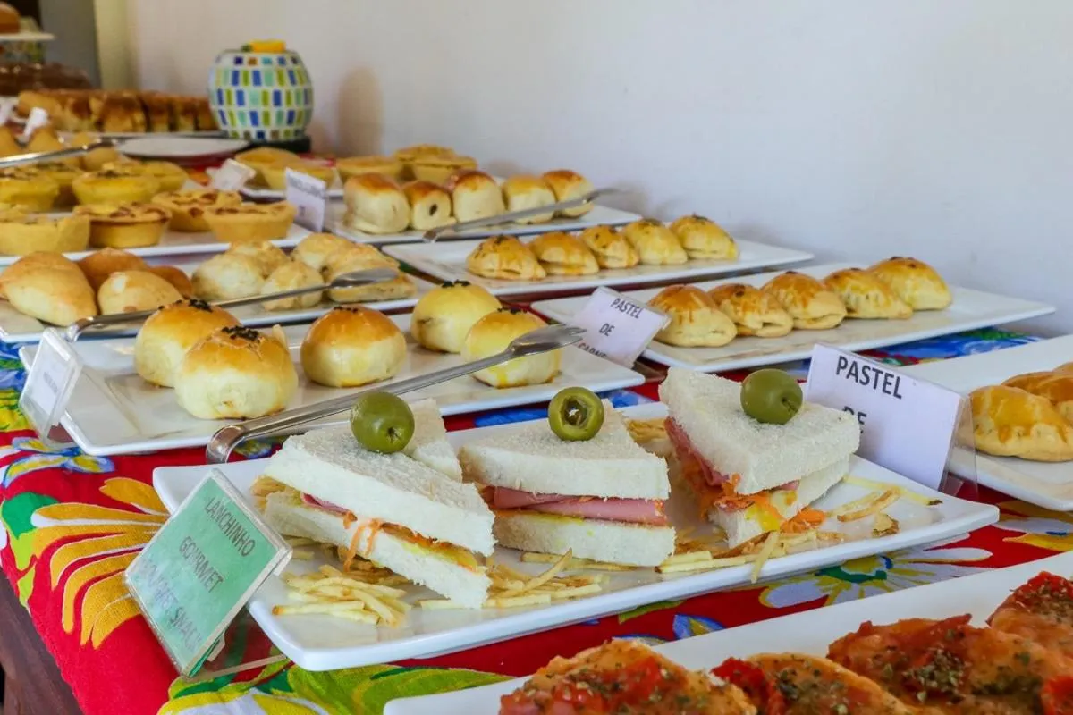 Food and drinks in Pousada Catamara