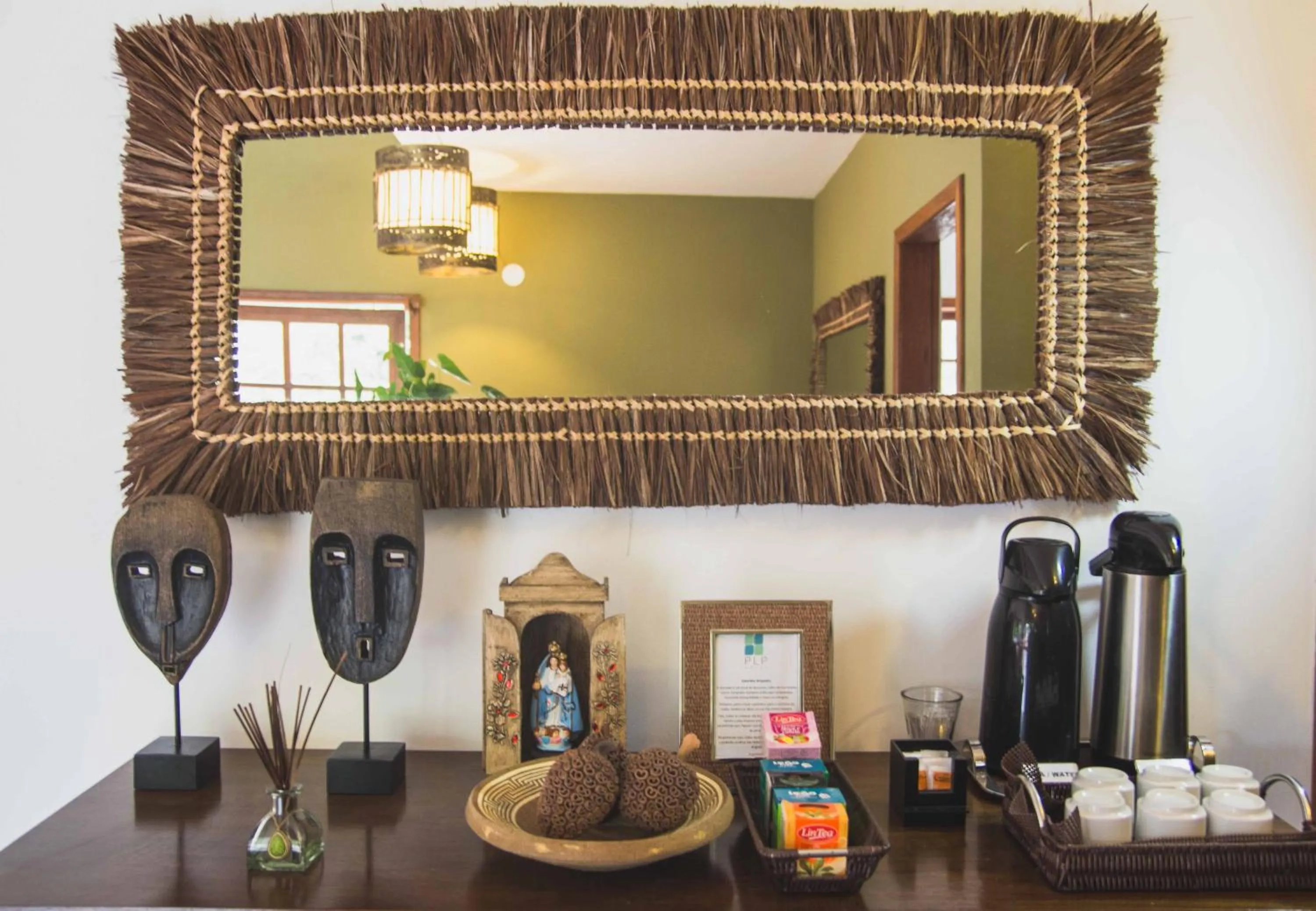 Decorative detail in Pousada Catamara