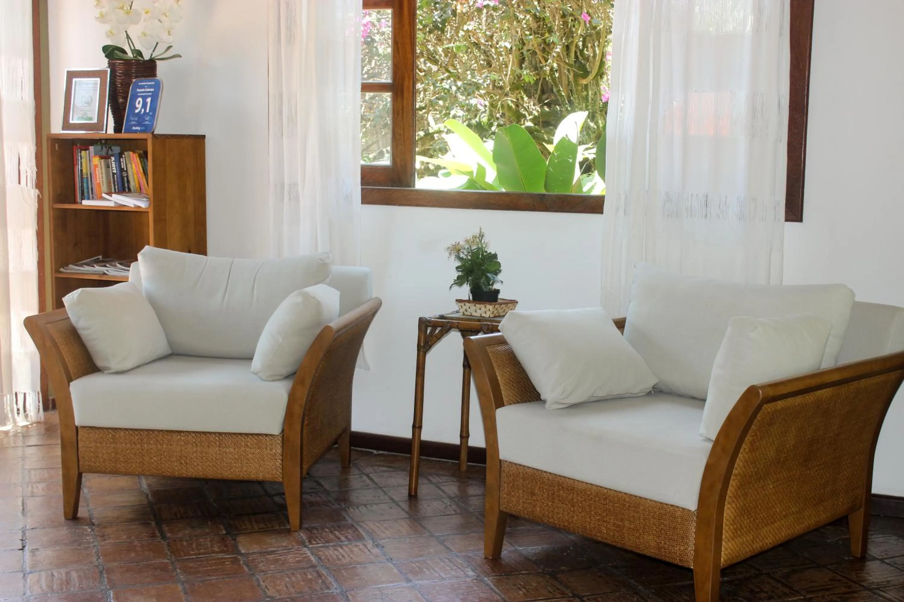 Lobby or reception in Pousada Catamara