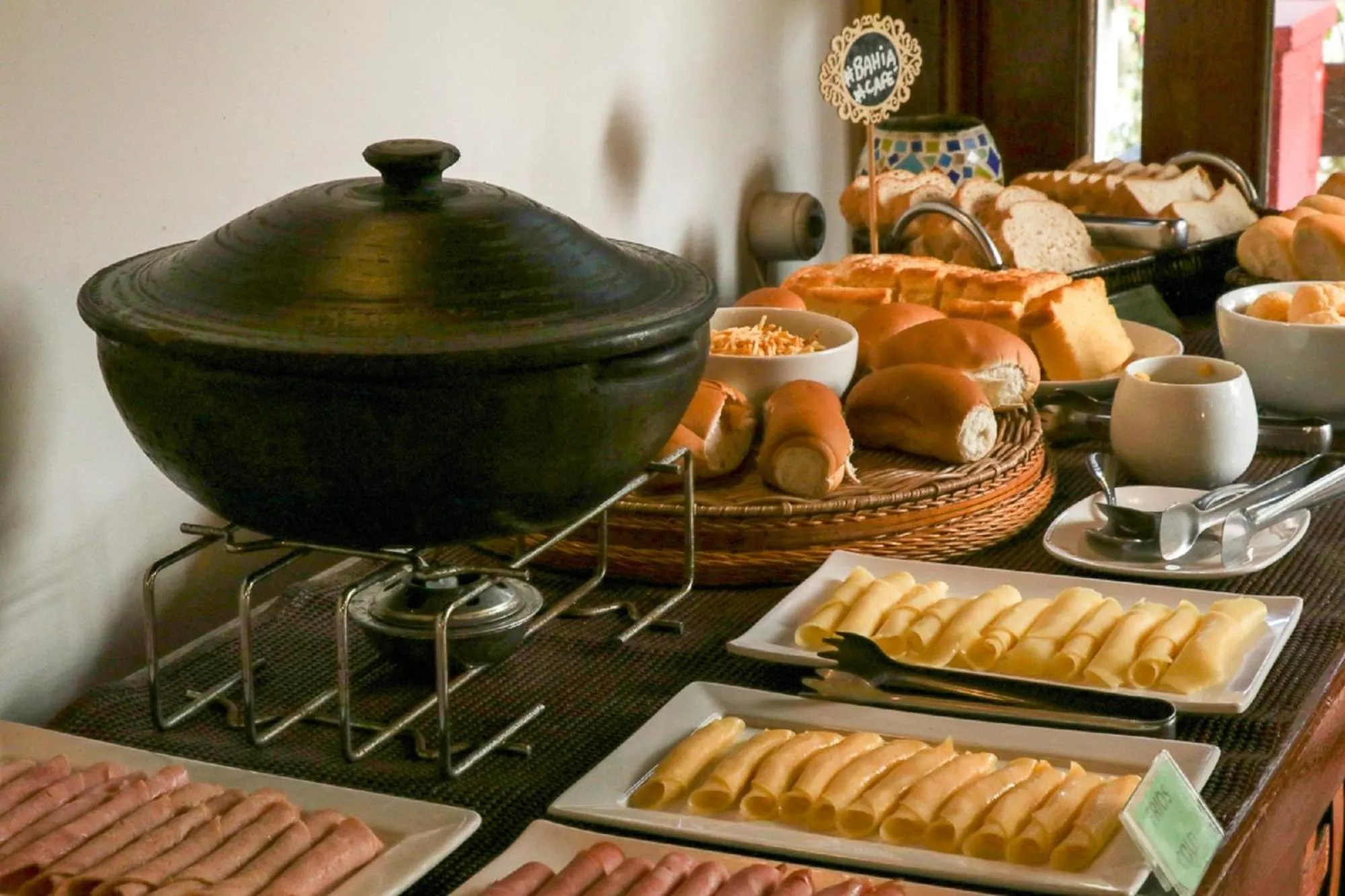 Food and drinks in Pousada Catamara