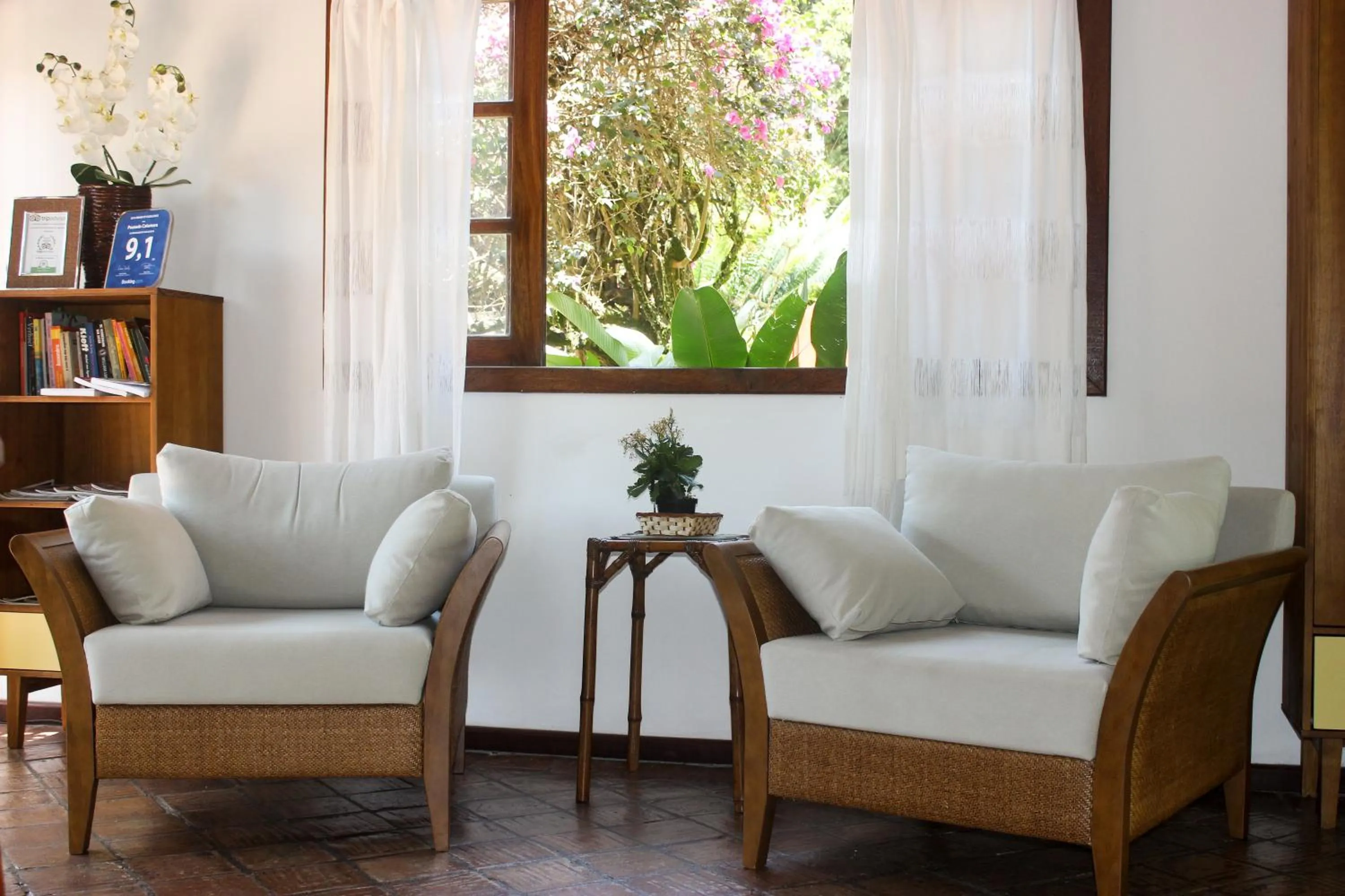 Lobby or reception in Pousada Catamara