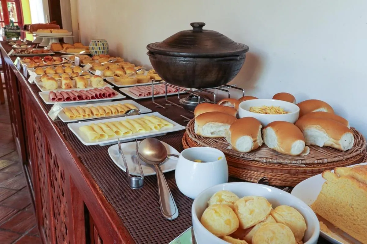 Food and drinks in Pousada Catamara