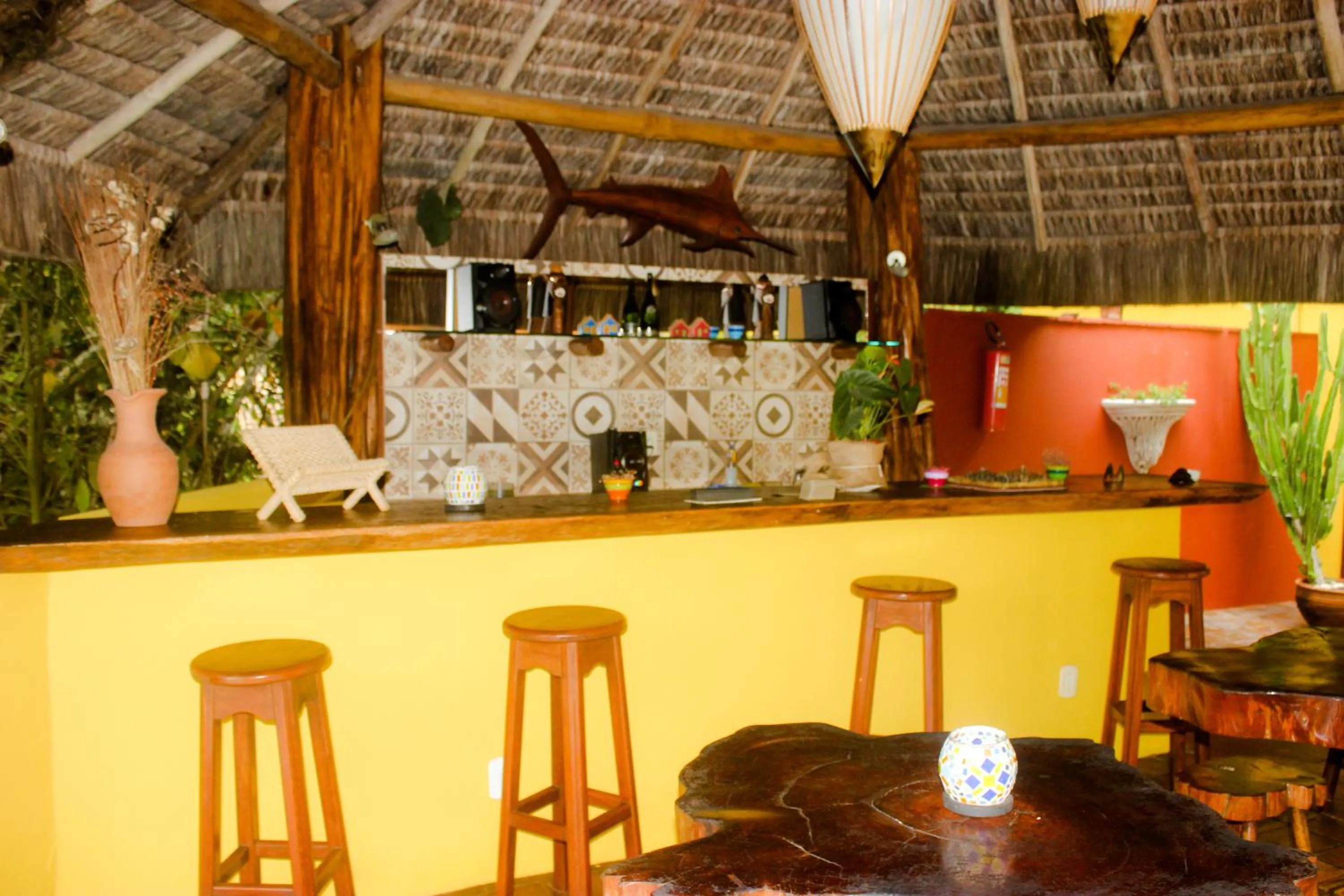 Lounge or bar in Pousada Catamara