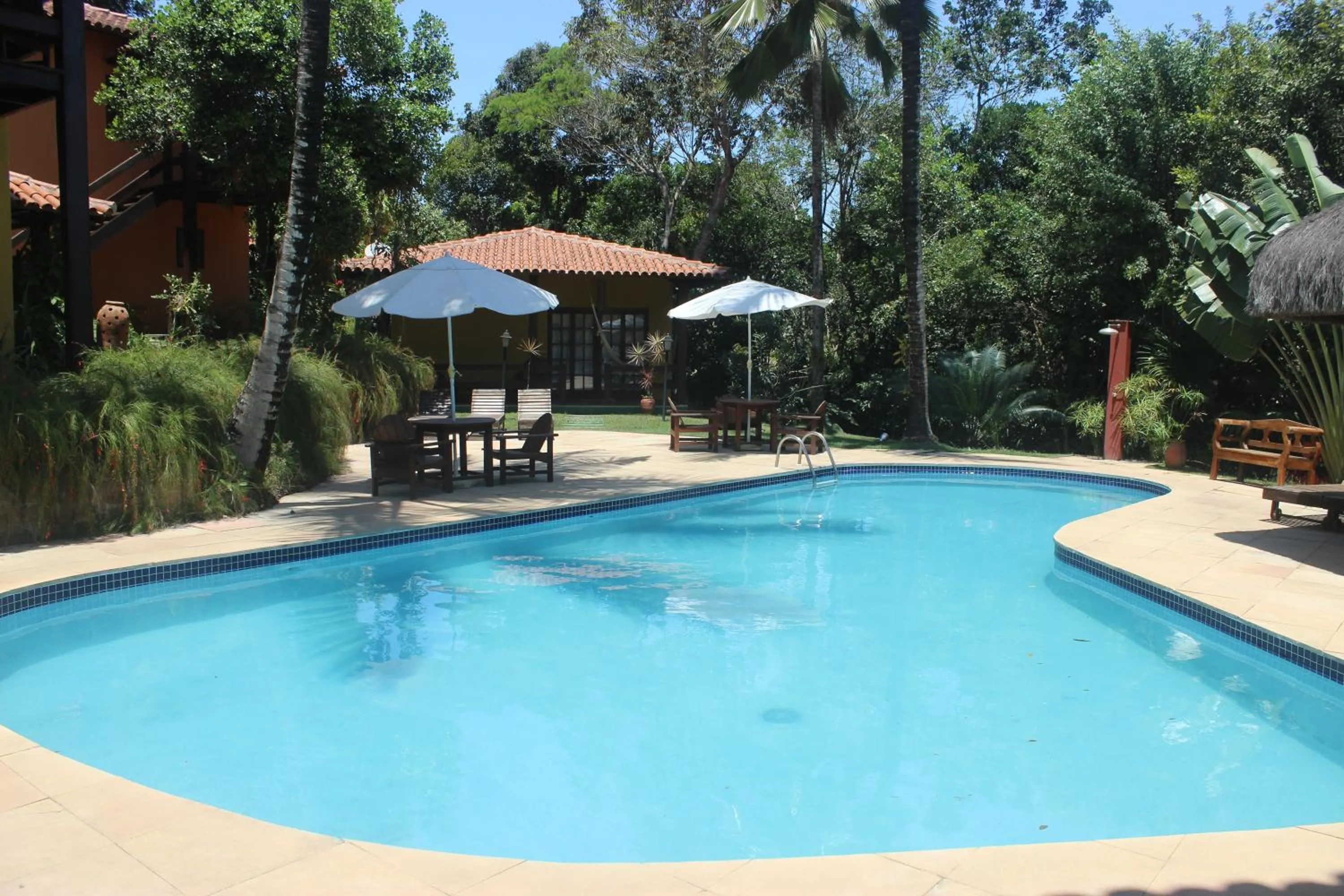 Garden in Pousada Catamara