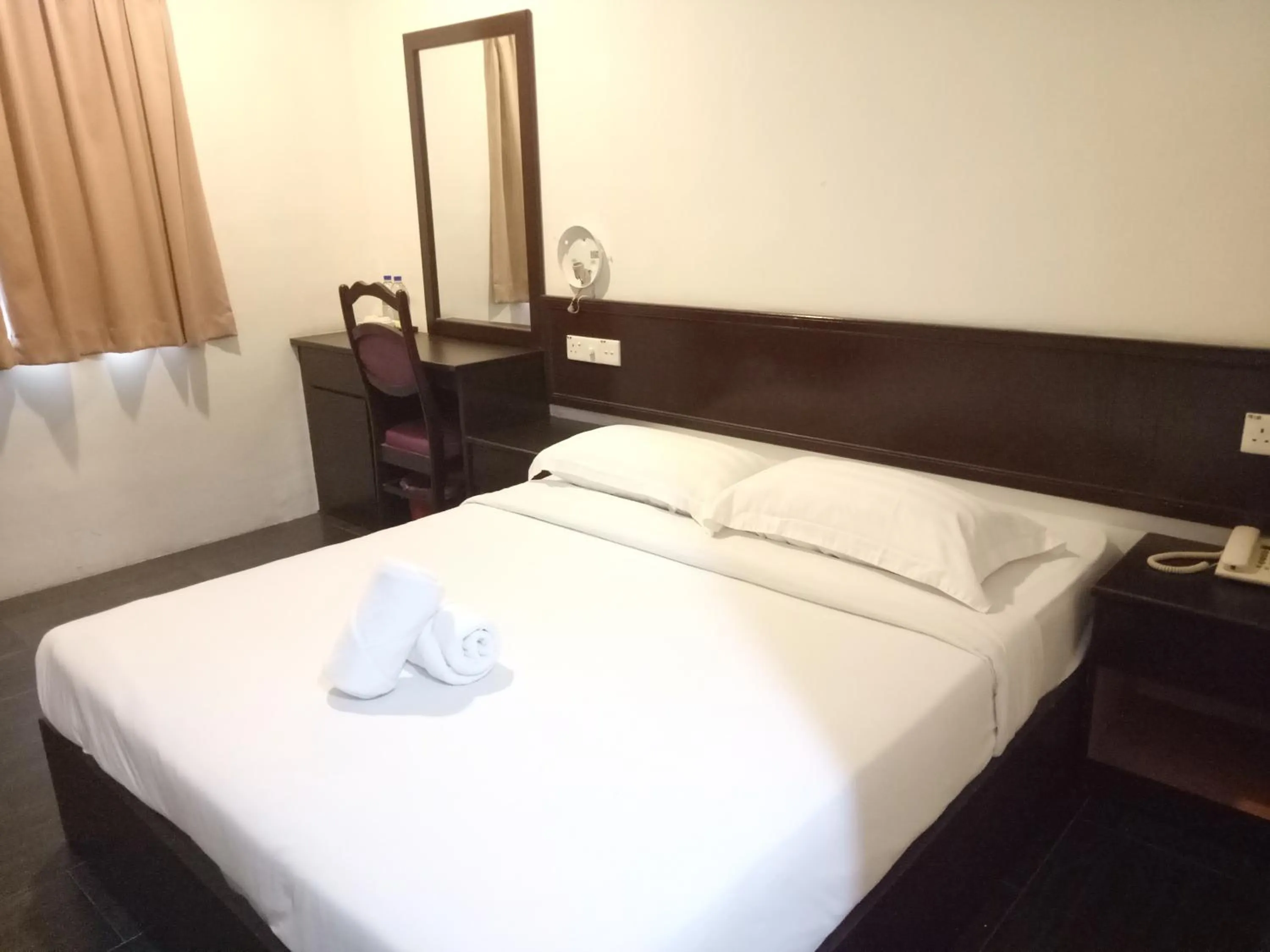 Bed in Hotel Sri Bernam