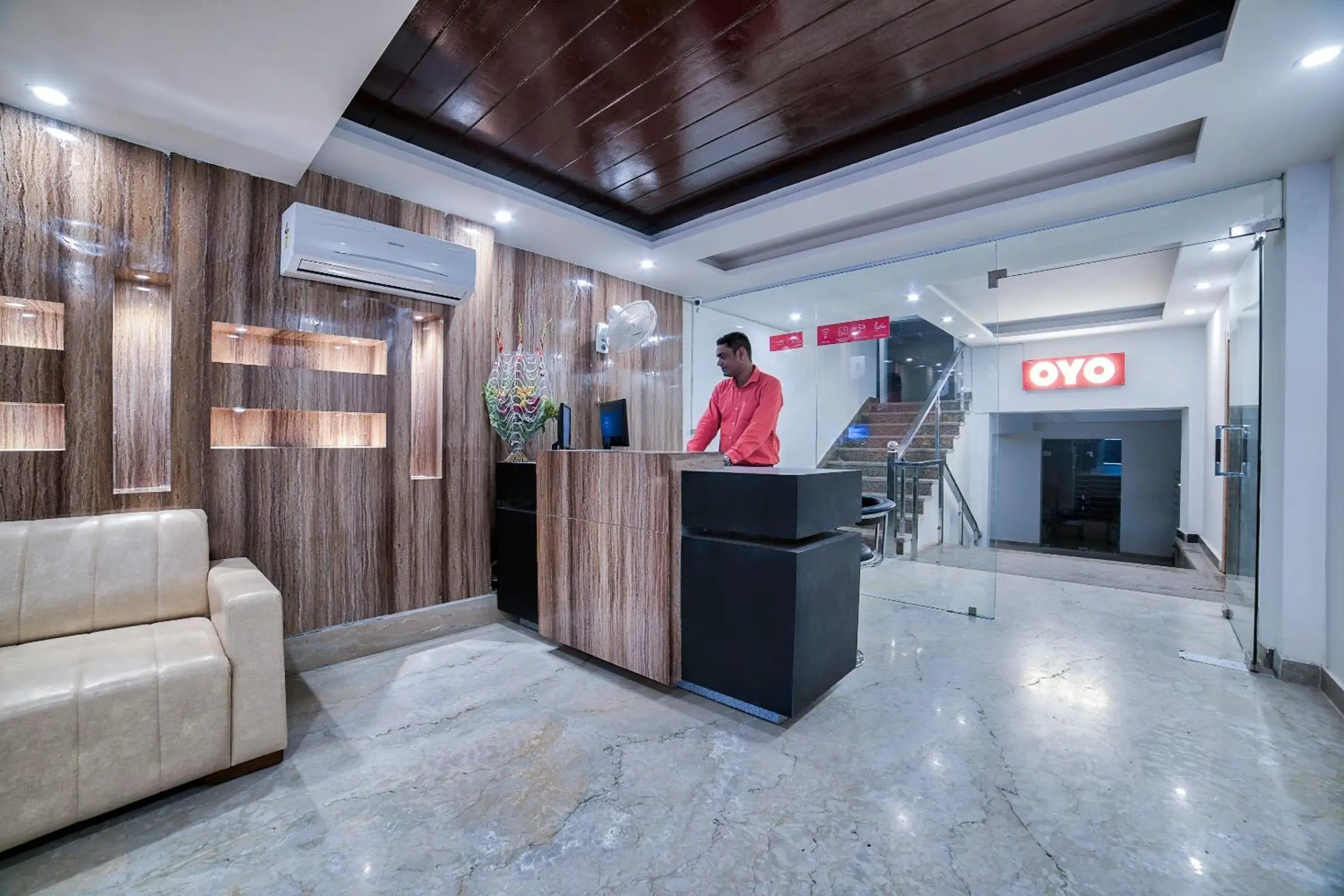 Lobby or reception, Lobby/Reception in OYO Crown Residency