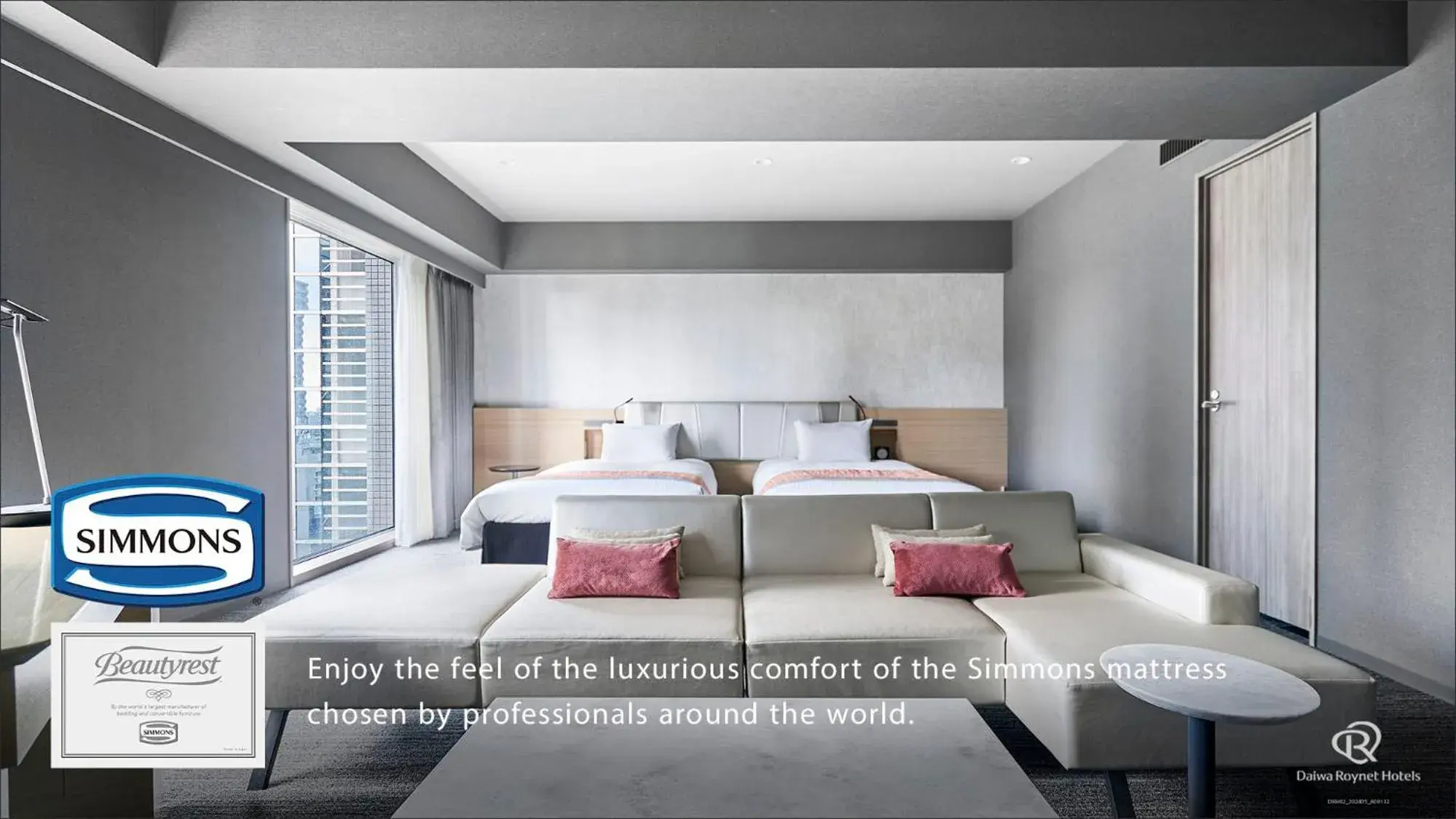 Bed in Daiwa Roynet Hotel Nishi-Shinjuku PREMIER Bed in Daiwa Roynet Hotel Nishi-Shinjuku PREMIER