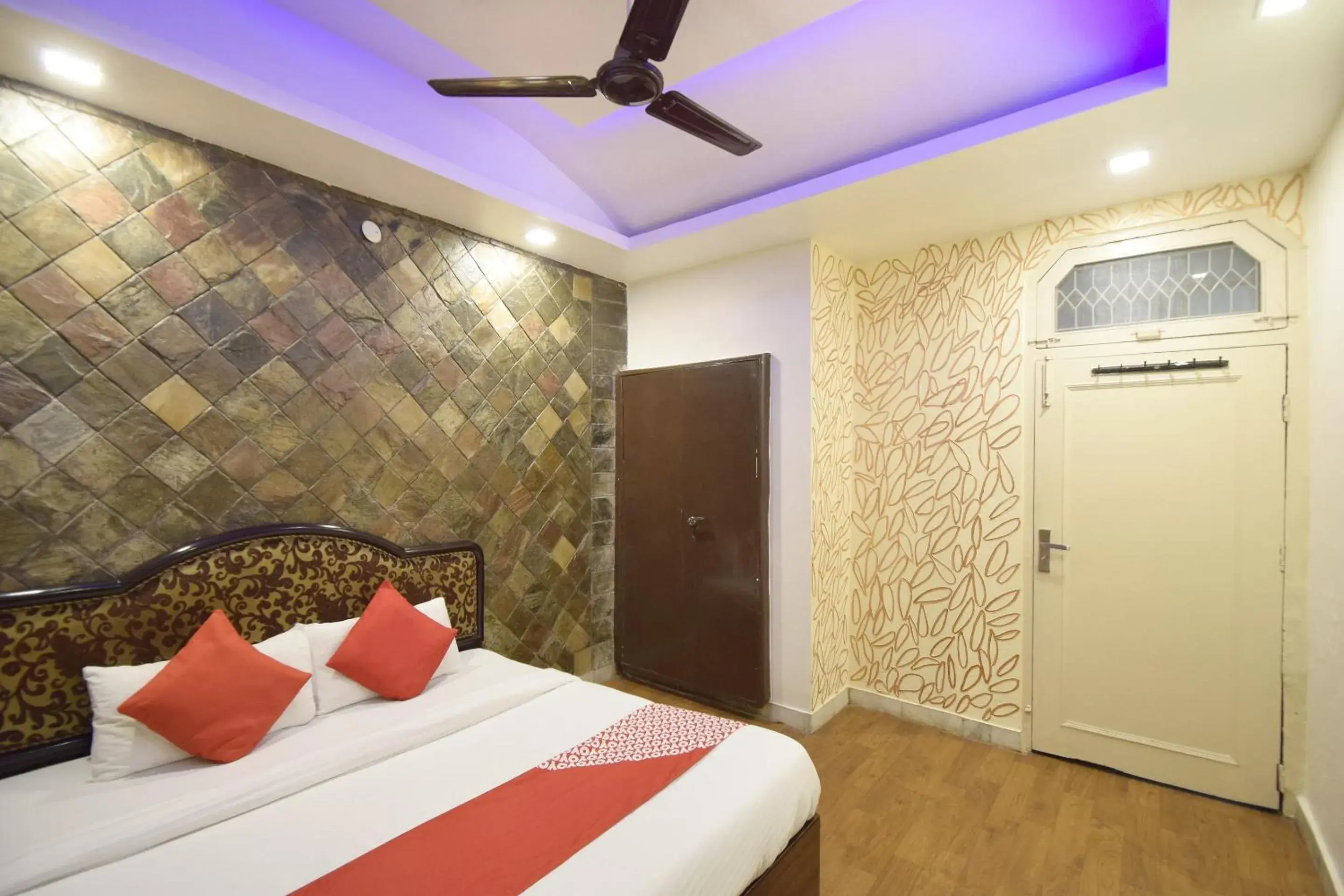 Bedroom, Bed in Hotel O Maa Residency Bedroom, Bed in Hotel O Maa Residency