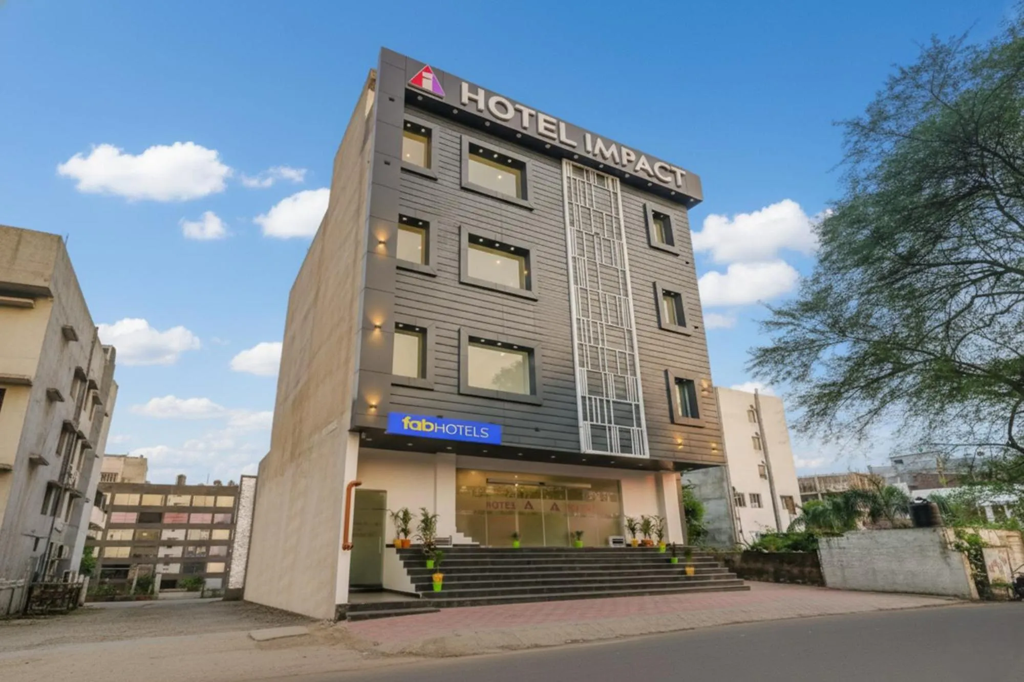 Facade/entrance in FabHotel Impact