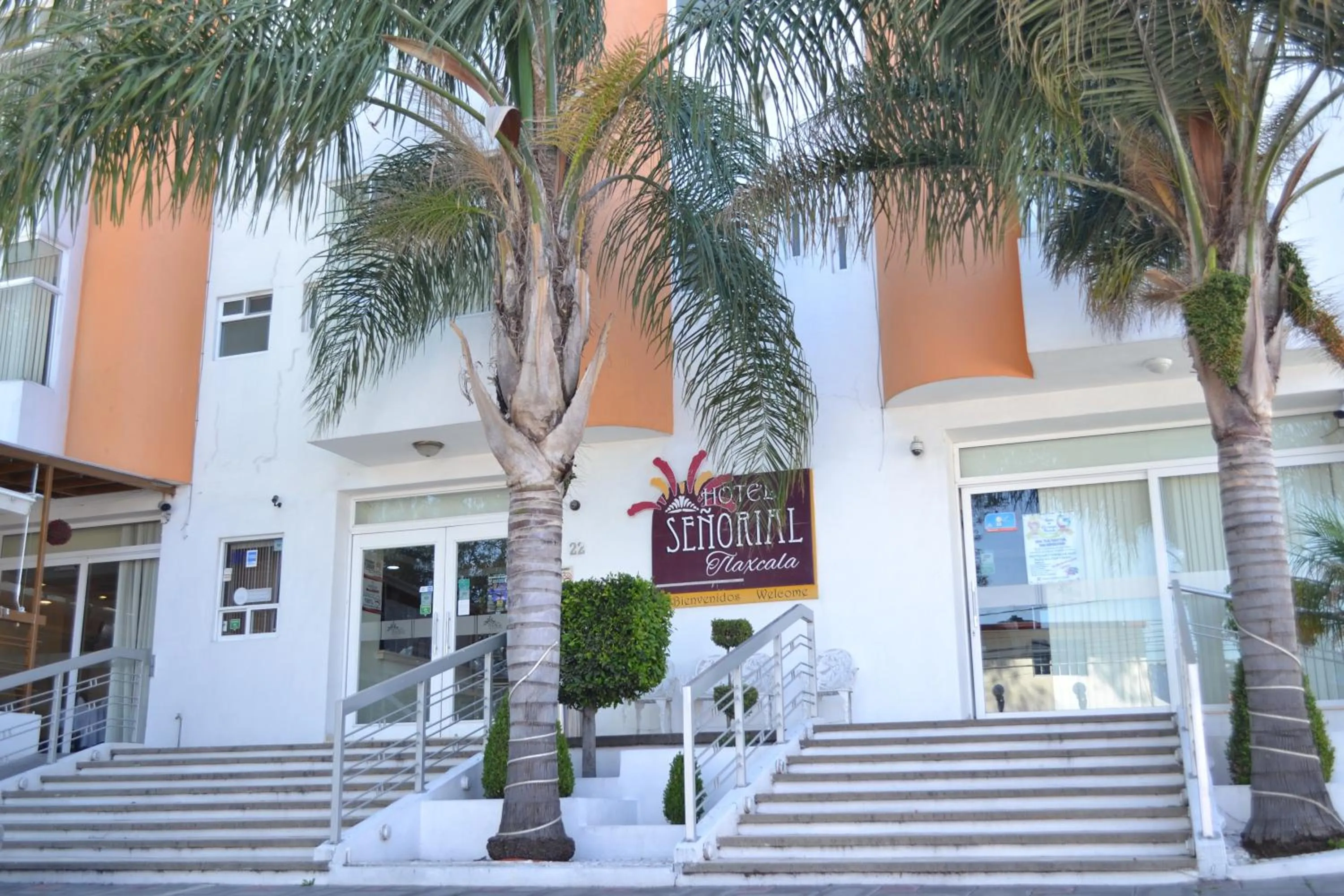 Facade/entrance in Hotel Señorial Tlaxcala