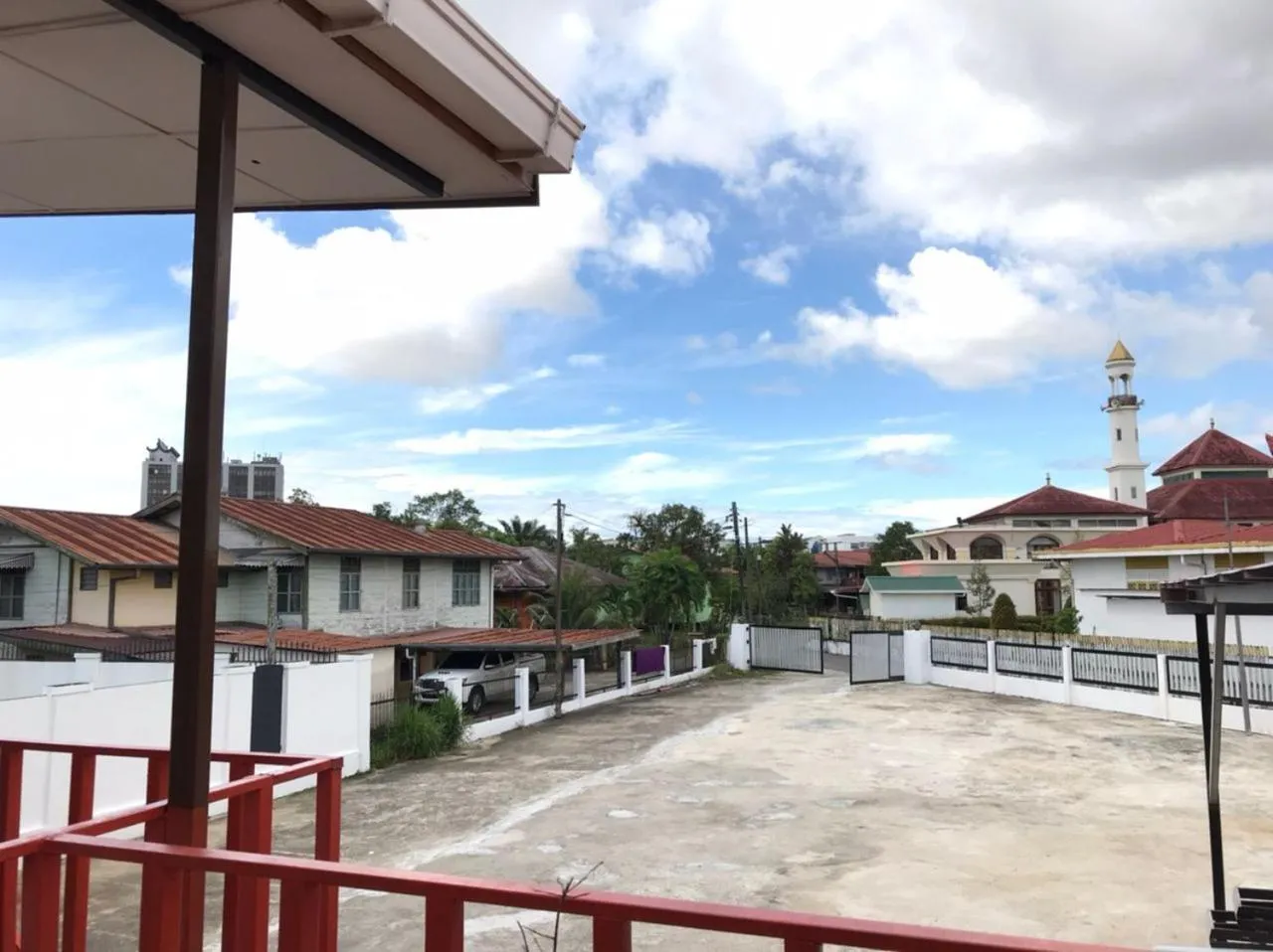 Balcony/Terrace in Kenyalang Urban Homestay