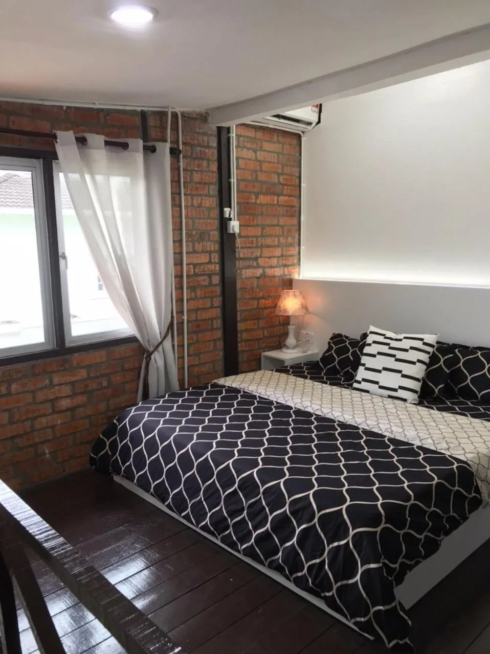 Bed in Kenyalang Urban Homestay