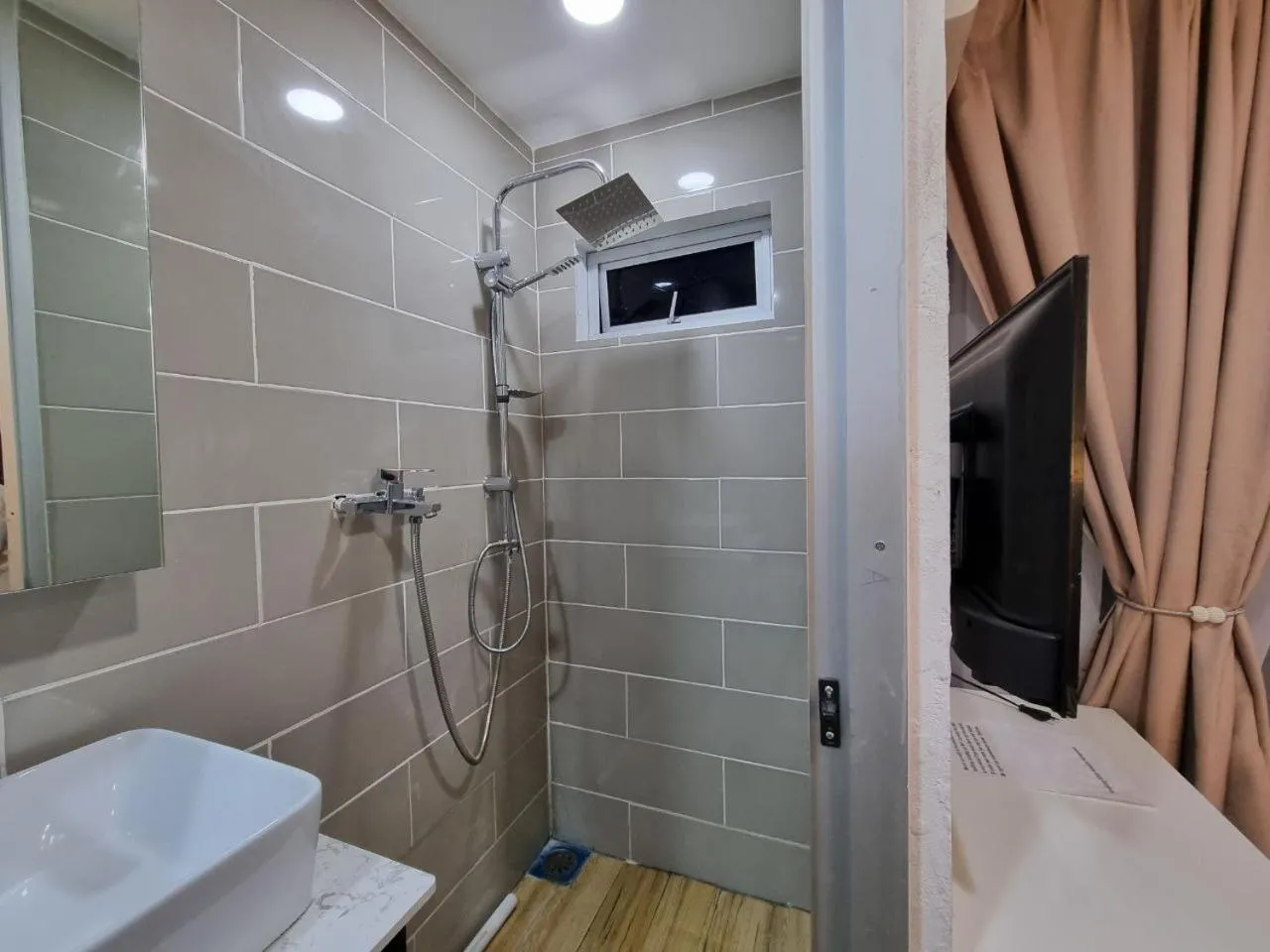 Bathroom in Kenyalang Urban Homestay