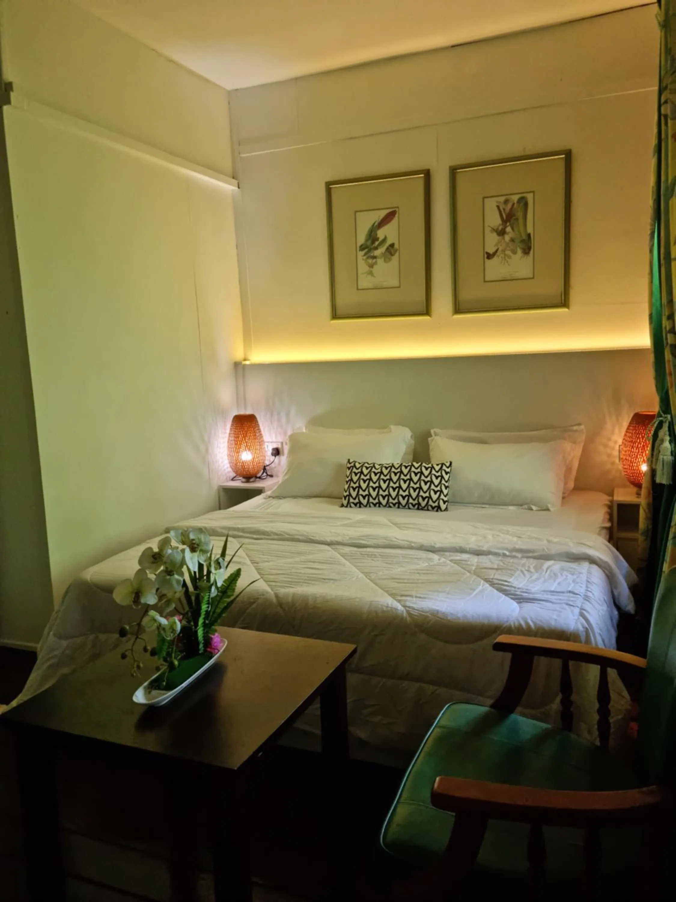 Bed in Kenyalang Urban Homestay