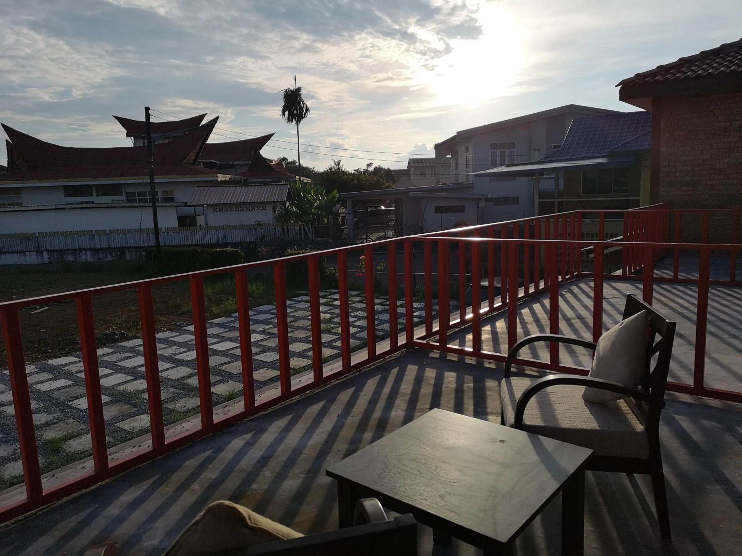 Balcony/Terrace in Kenyalang Urban Homestay