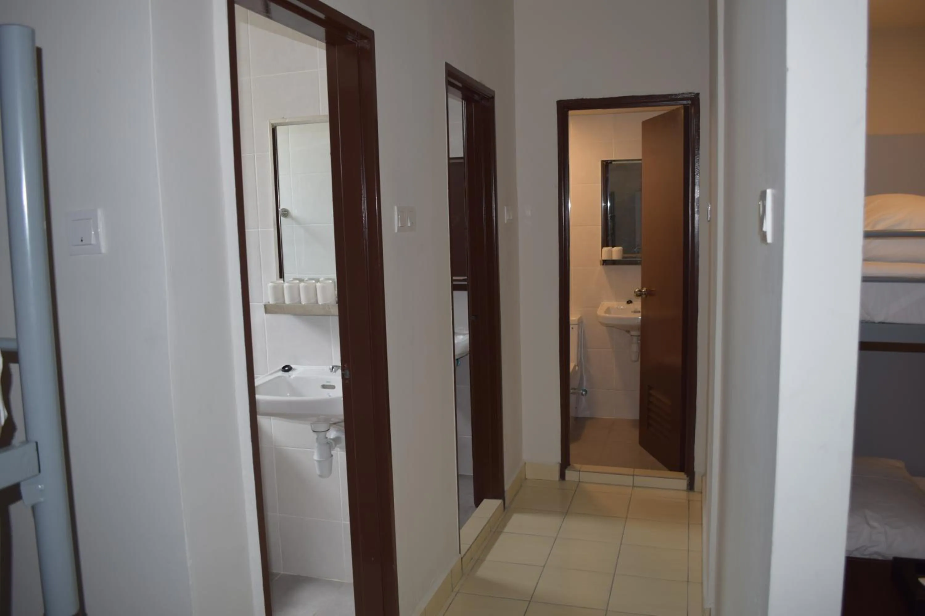 Shower in Hotel Desaru Penawar