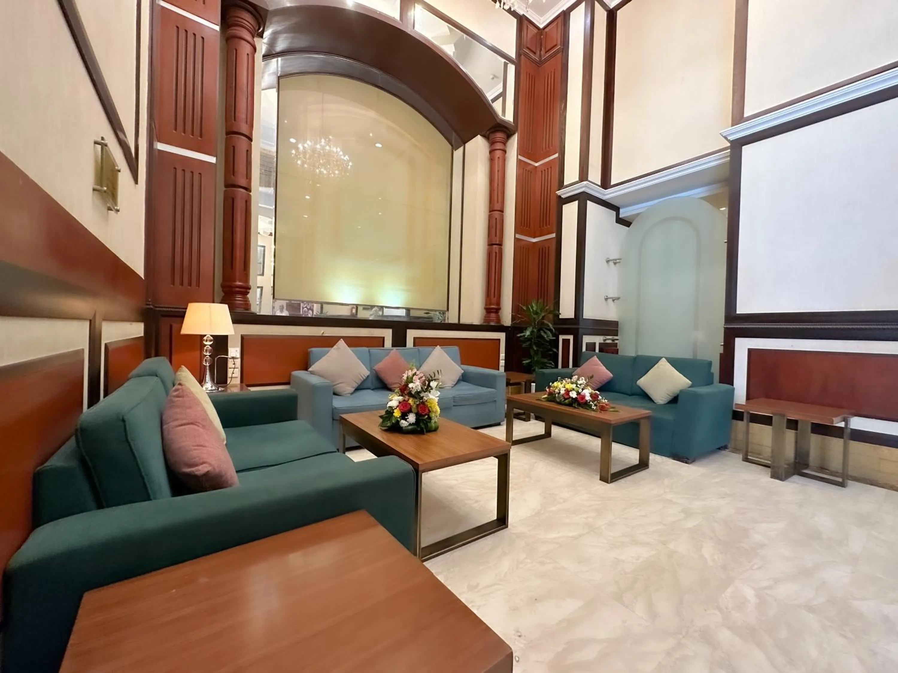 Seating area in Al Massa Bader Hotel