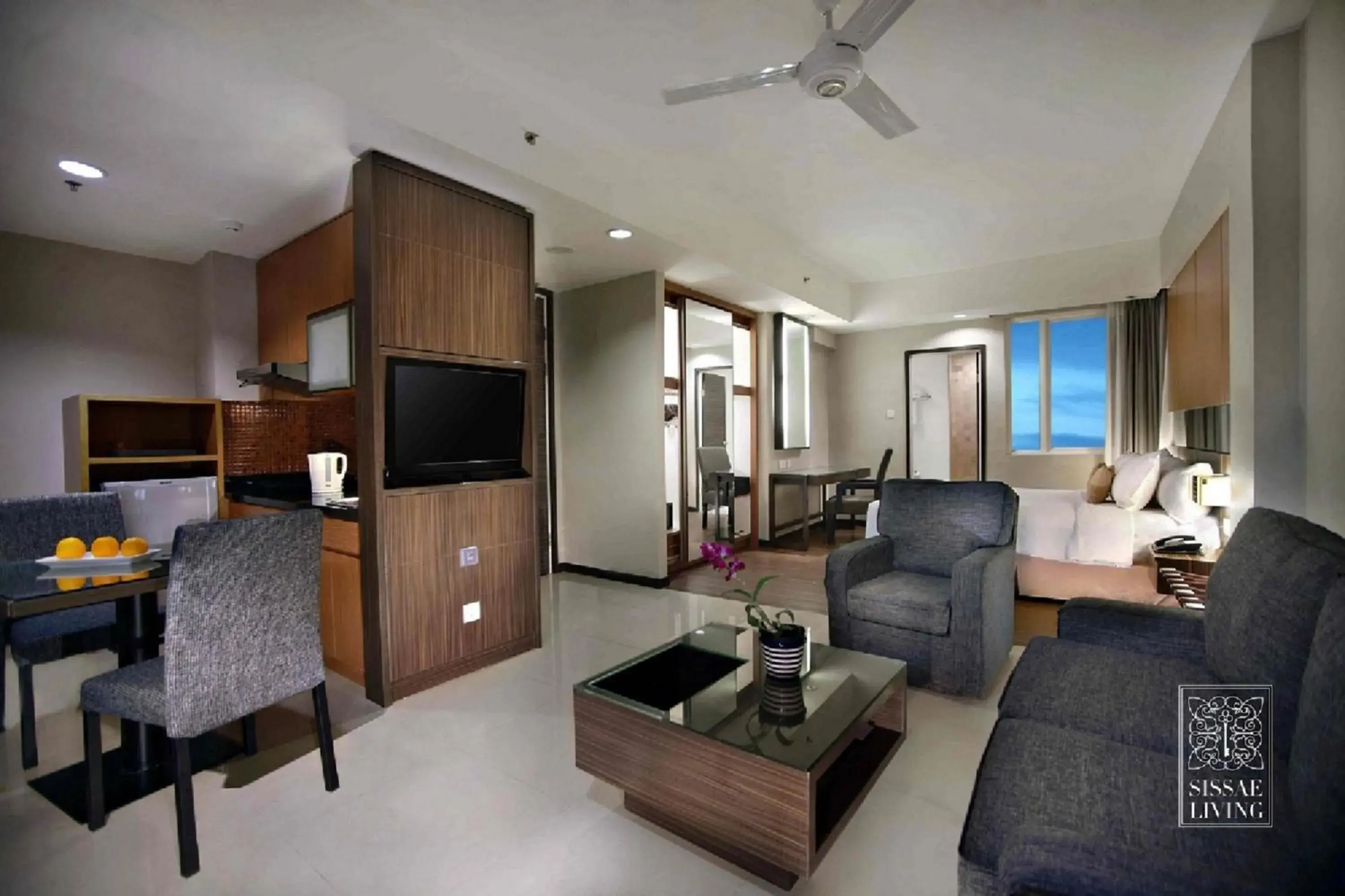 One-Bedroom Apartment in The Malibu Suites Balikpapan by Sissae Living One-Bedroom Apartment in The Malibu Suites Balikpapan by Sissae Living